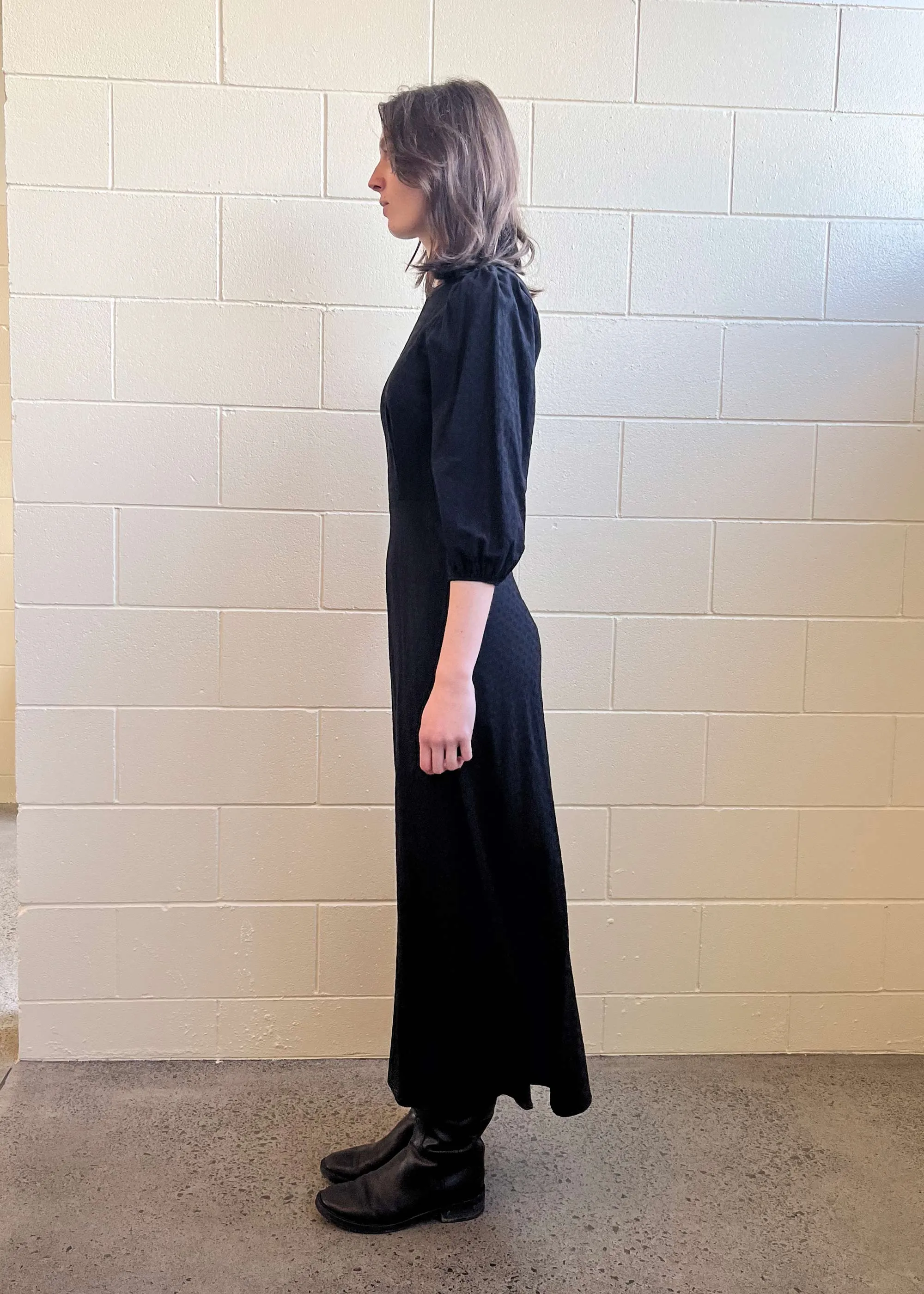 Robin Dress Black Check (Second) sold by Penny Sage product image thumbnail 3