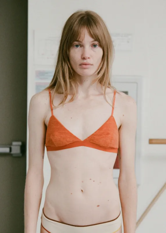 Baserange Mississippi Bra (Ven Orange) sold by Penny Sage