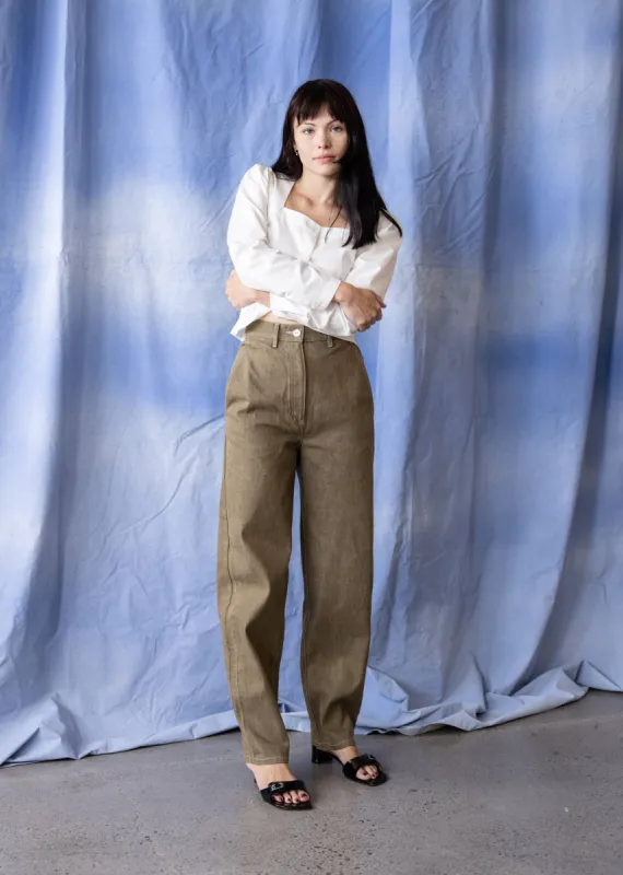 McQueen Jean (Moss Denim) sold by Penny Sage