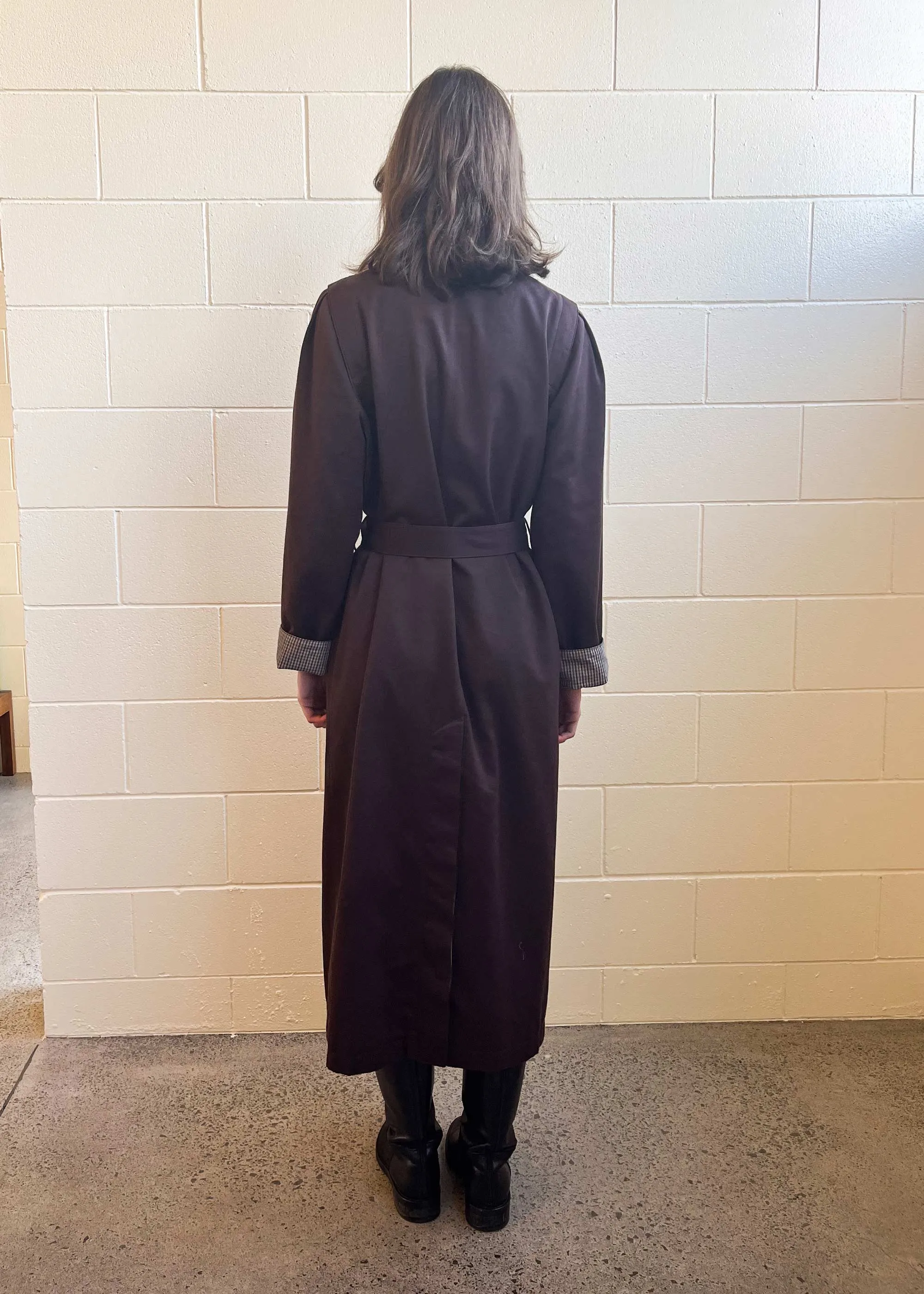 CC Coat Aubergine (Sample) sold by Penny Sage product image thumbnail 4