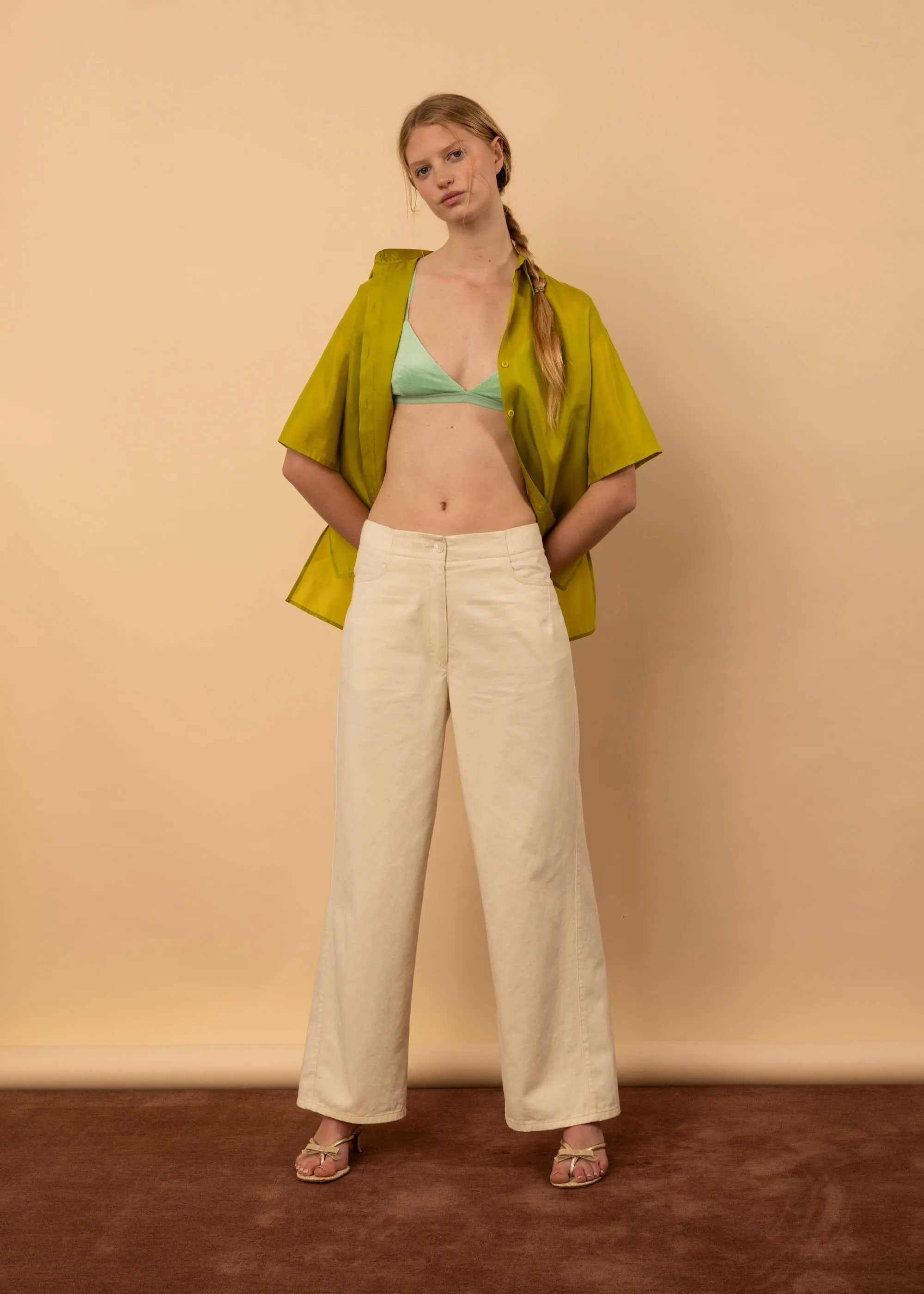 Tom Trouser (Crème) sold by Penny Sage product image thumbnail 2