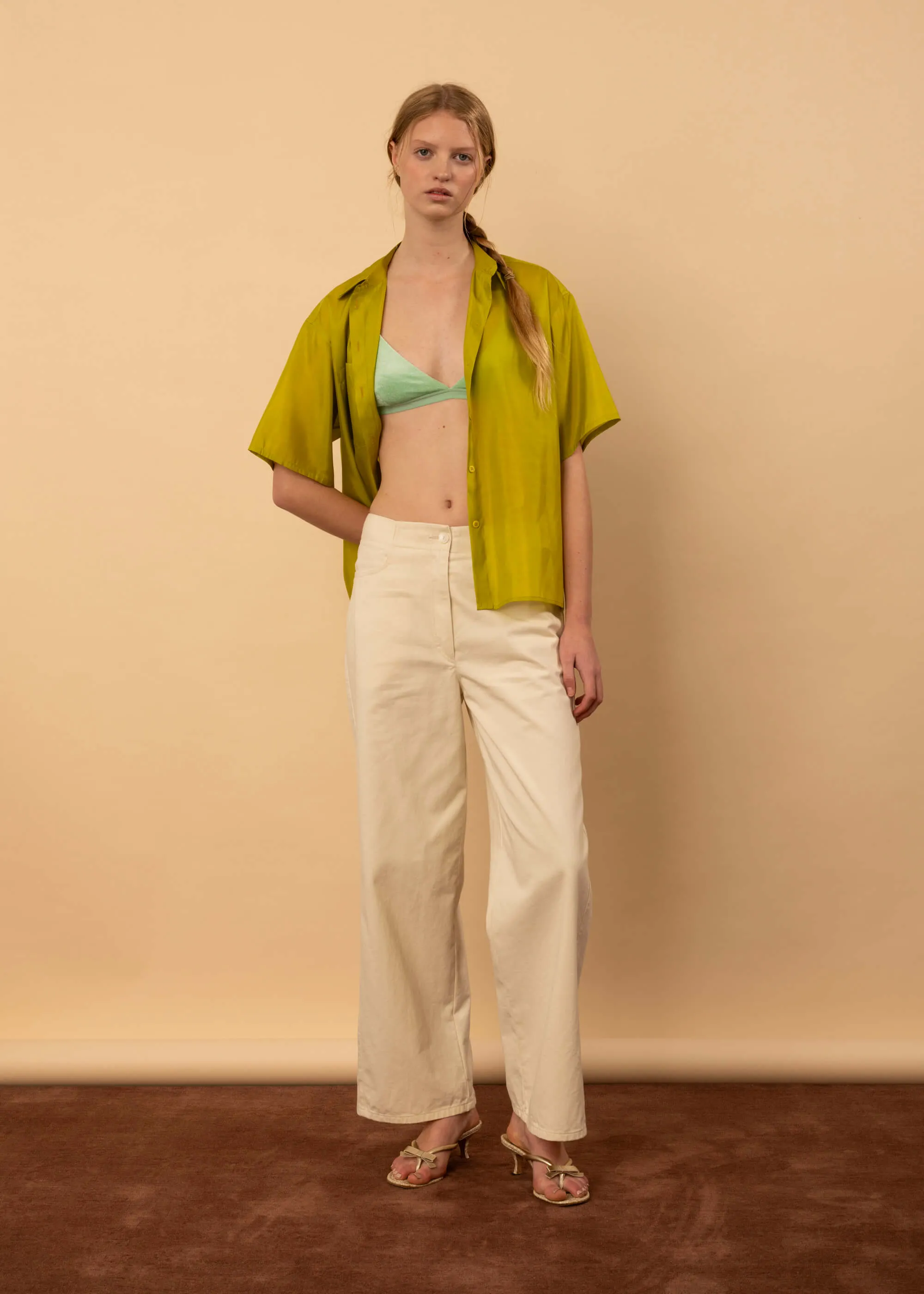 Tom Trouser (Crème) sold by Penny Sage