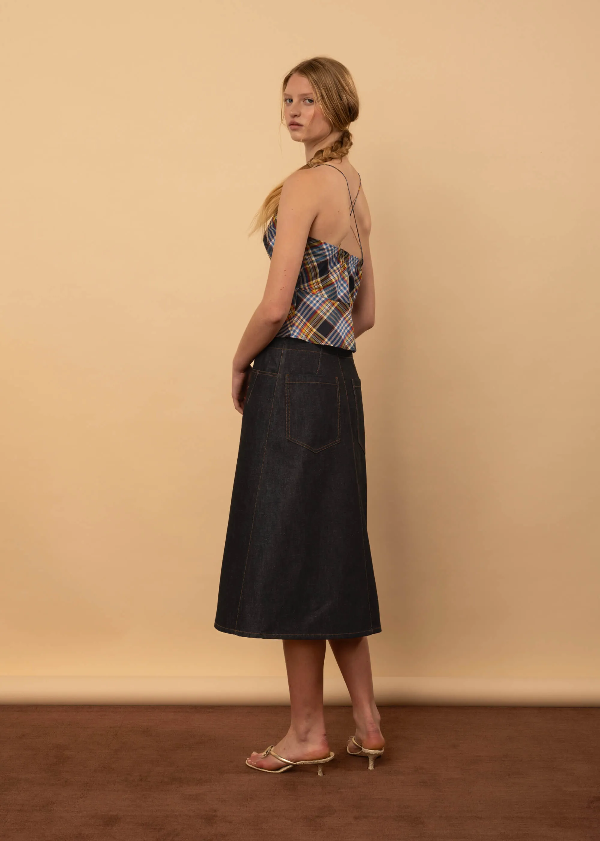 Tom Skirt (Indigo Denim) sold by Penny Sage product image thumbnail 4