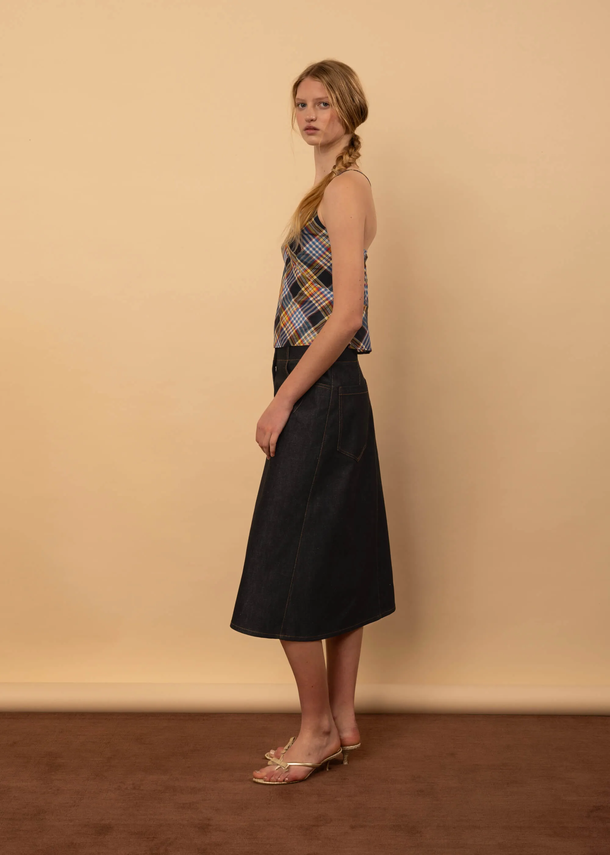 Tom Skirt (Indigo Denim) sold by Penny Sage product image thumbnail 3