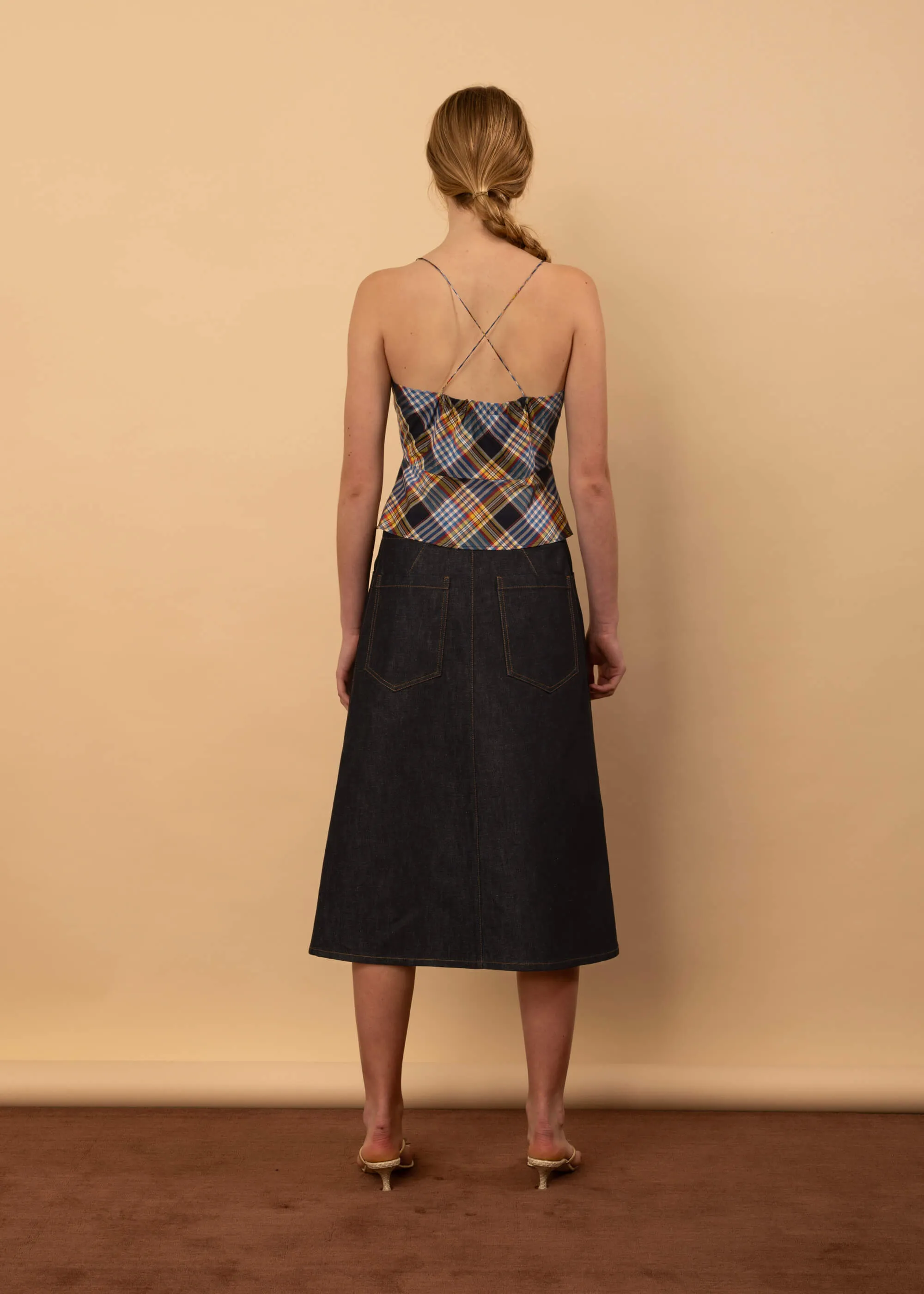 Tom Skirt (Indigo Denim) sold by Penny Sage product image thumbnail 5
