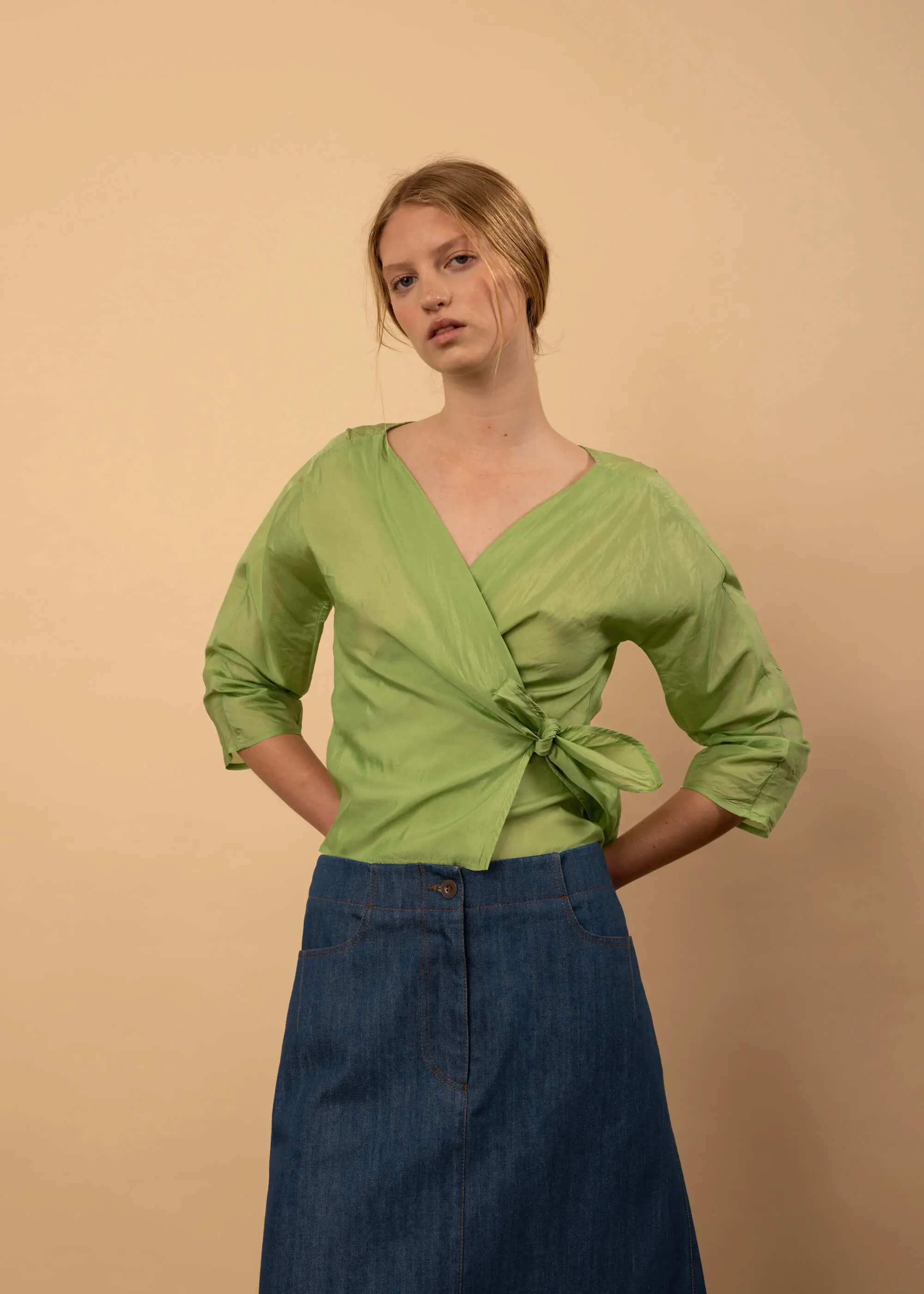 Tom Skirt (Blue Denim) sold by Penny Sage product image thumbnail 2