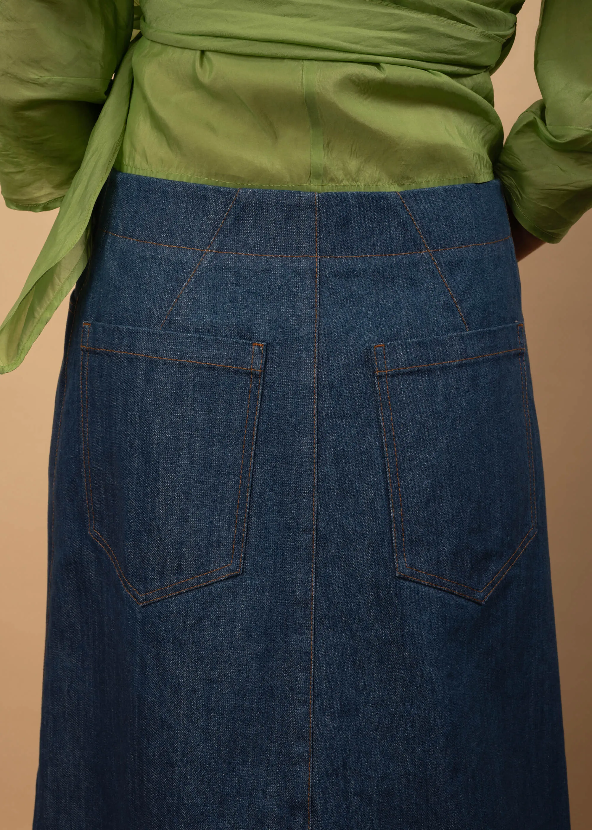 Tom Skirt (Blue Denim) sold by Penny Sage product image thumbnail 5