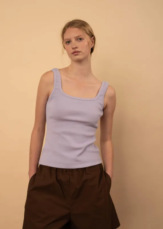 Leta Singlet (Lilac) sold by Penny Sage