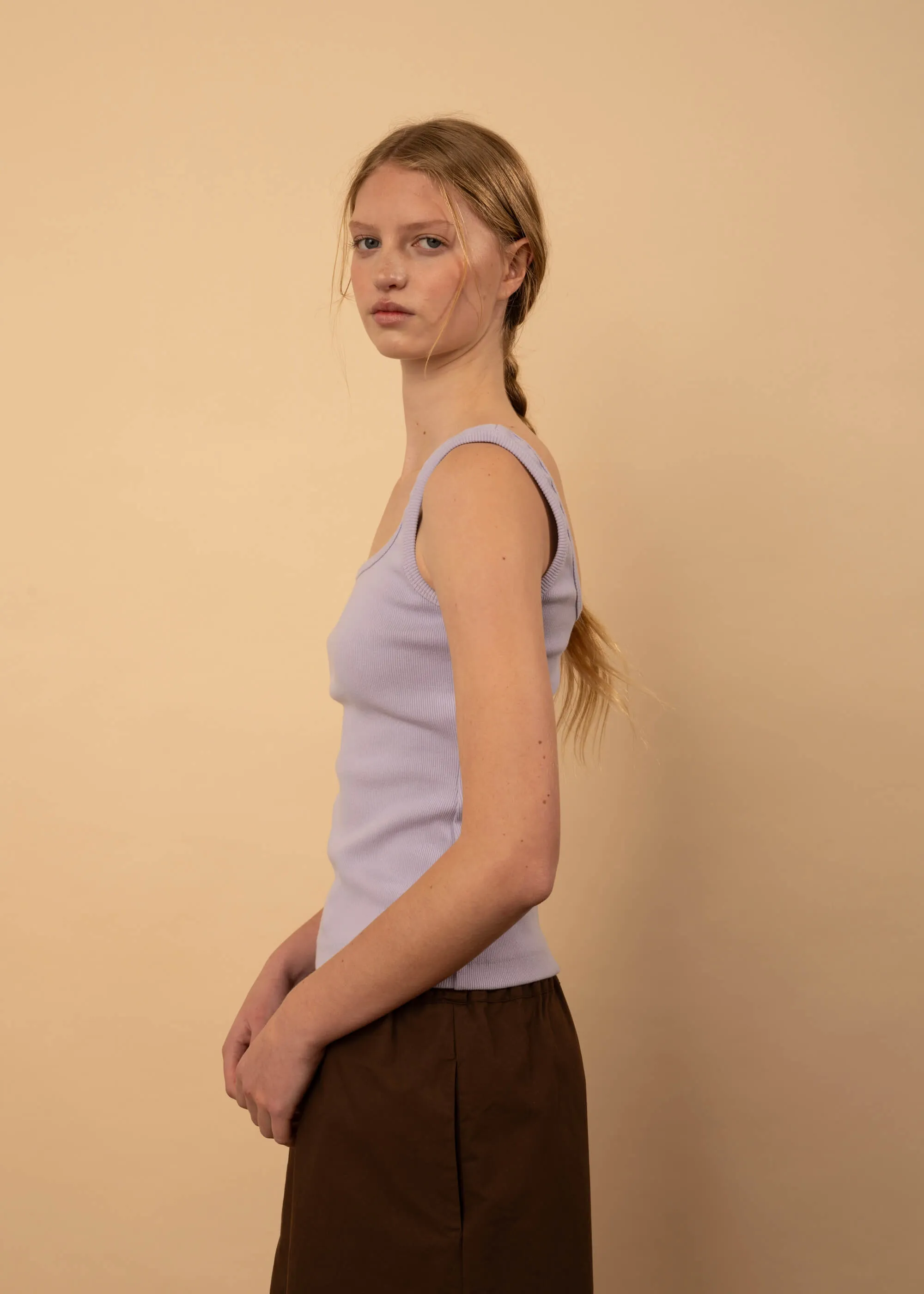 Leta Singlet (Lilac) sold by Penny Sage product image thumbnail 4