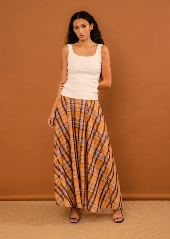 Suni Skirt (Paradise Tartan) sold by Penny Sage