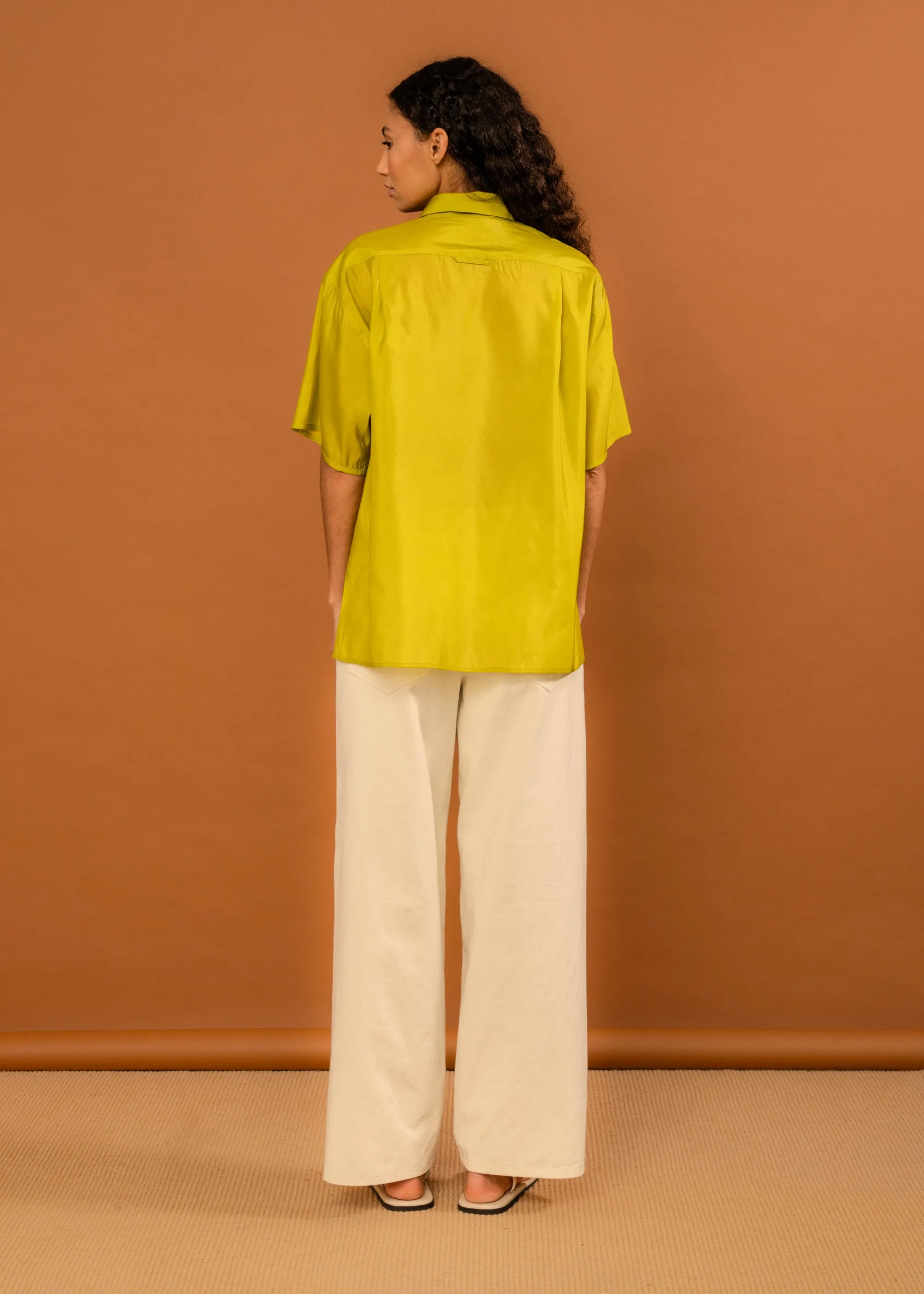 Coastal Shirt (Chartreuse) sold by Penny Sage product image thumbnail 4