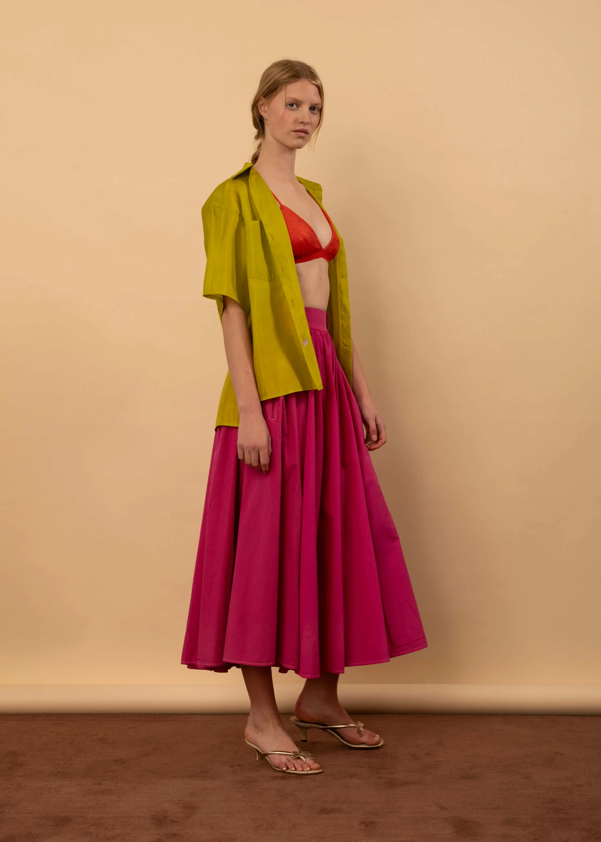 Dalton Skirt (Dragonfruit) sold by Penny Sage product image thumbnail 3