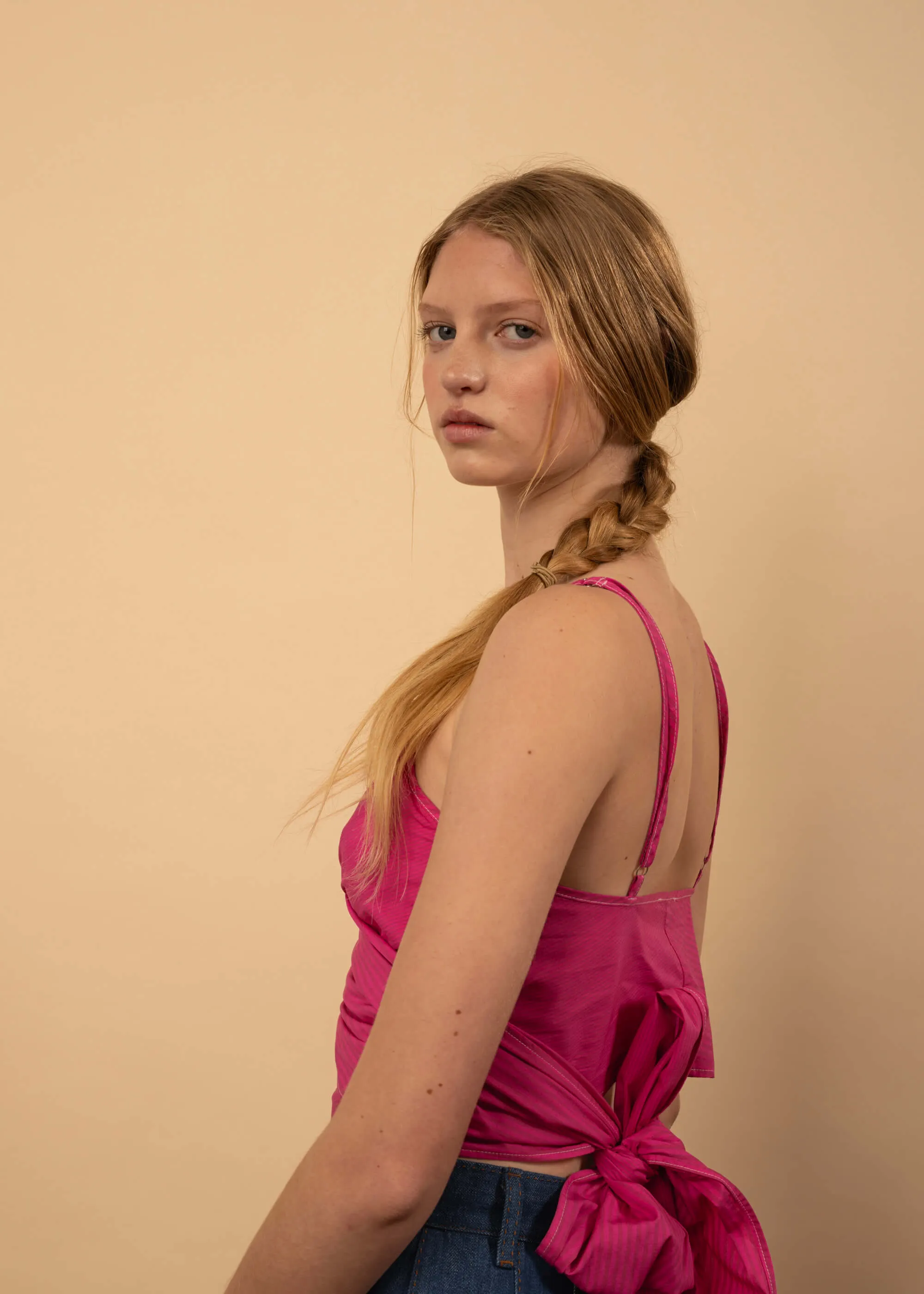 Dalton Wrap Top (Dragonfruit) sold by Penny Sage product image thumbnail 2