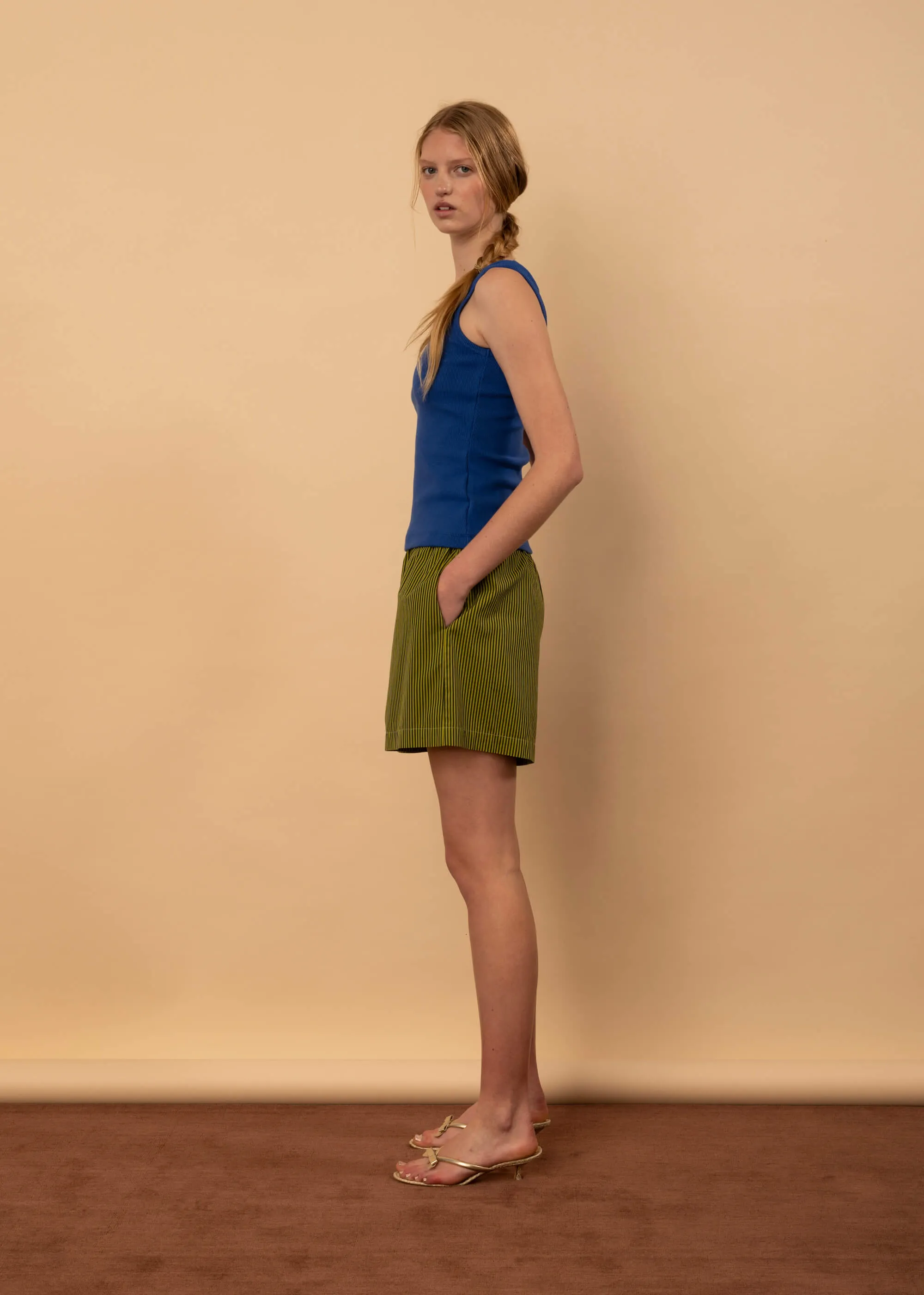 Beachy Shorts (Caperberry Stripe) sold by Penny Sage product image thumbnail 4