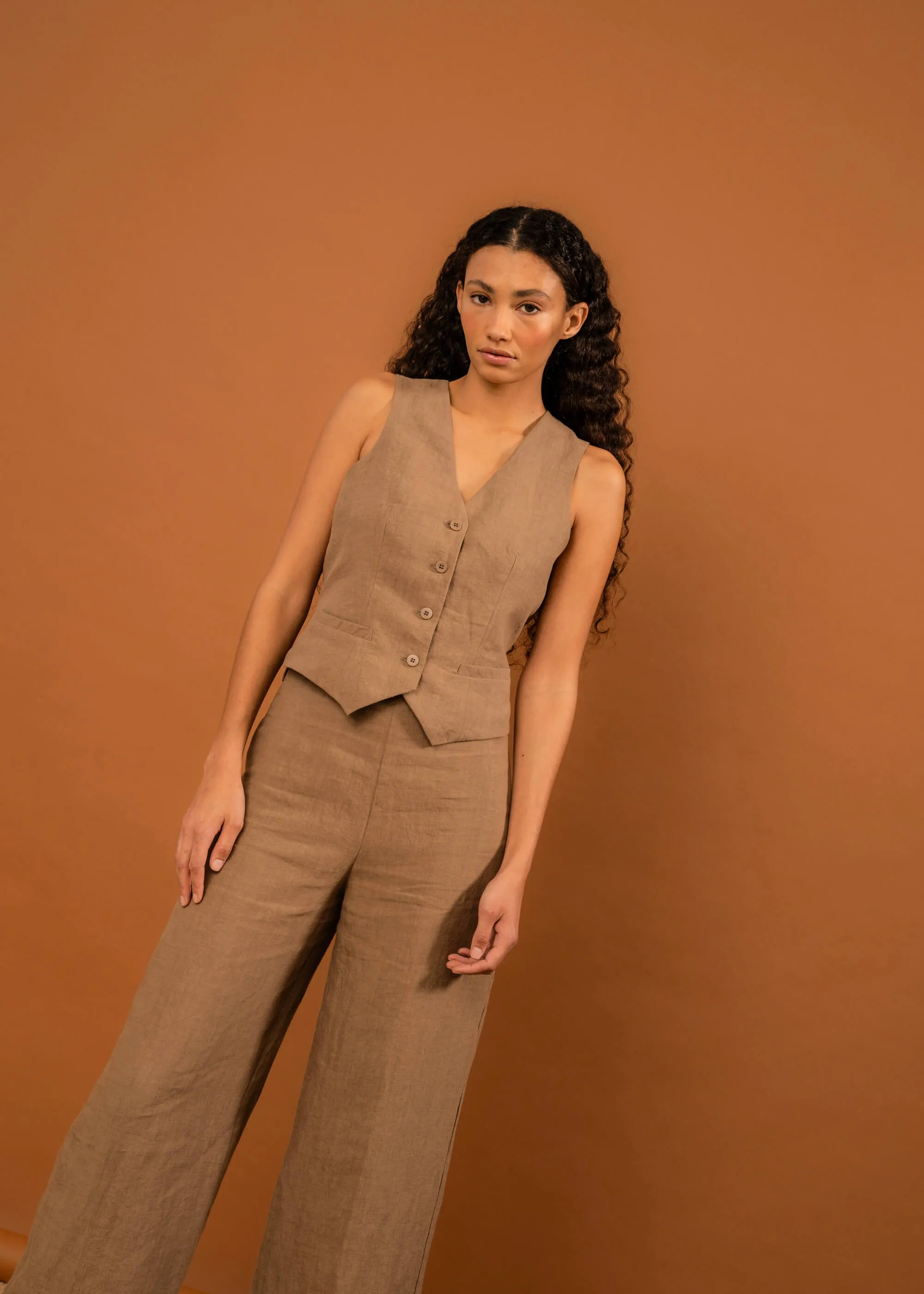 Holiday Trouser (Biscuit) sold by Penny Sage product image thumbnail 4