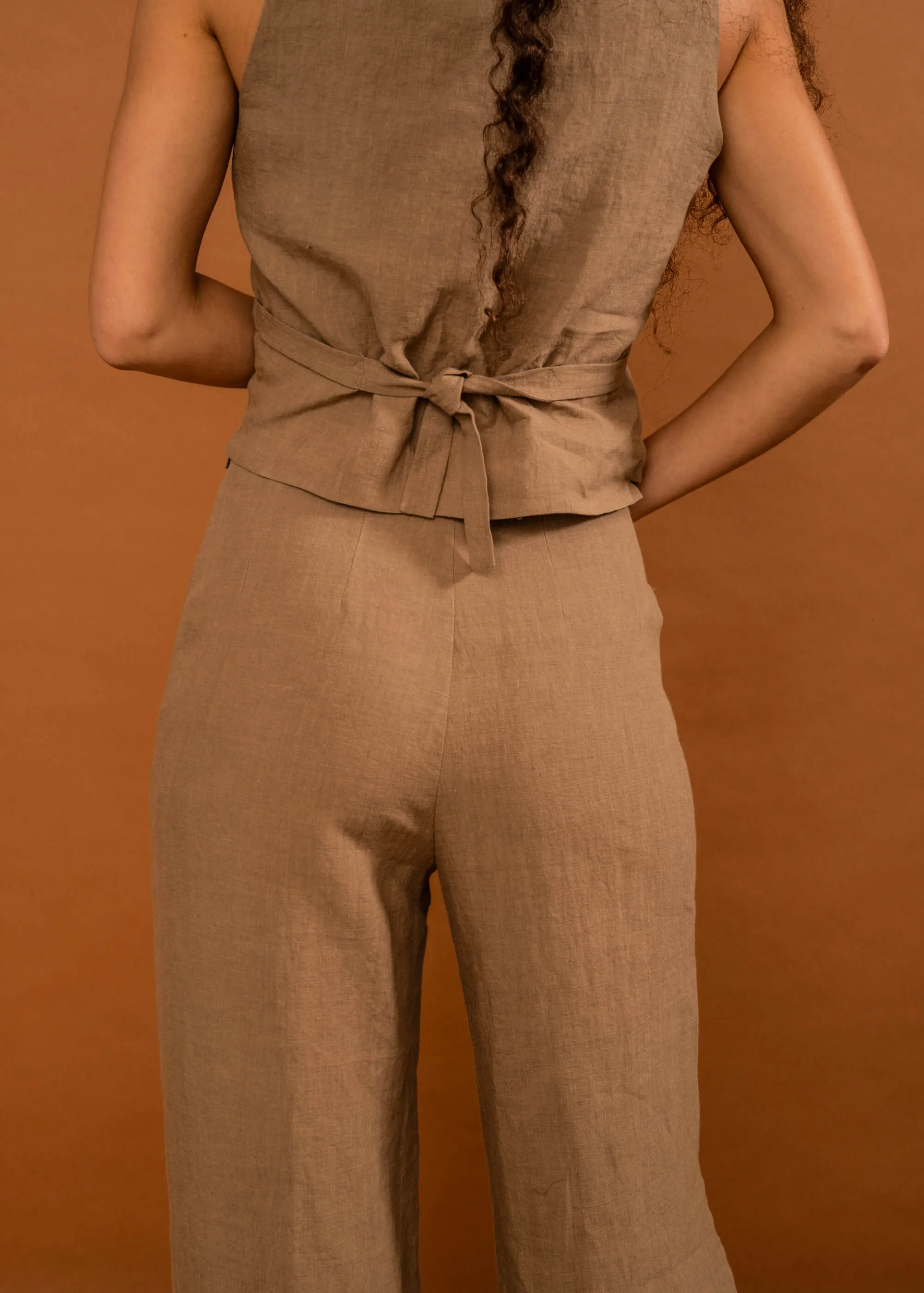 Holiday Trouser (Biscuit) sold by Penny Sage product image thumbnail 5