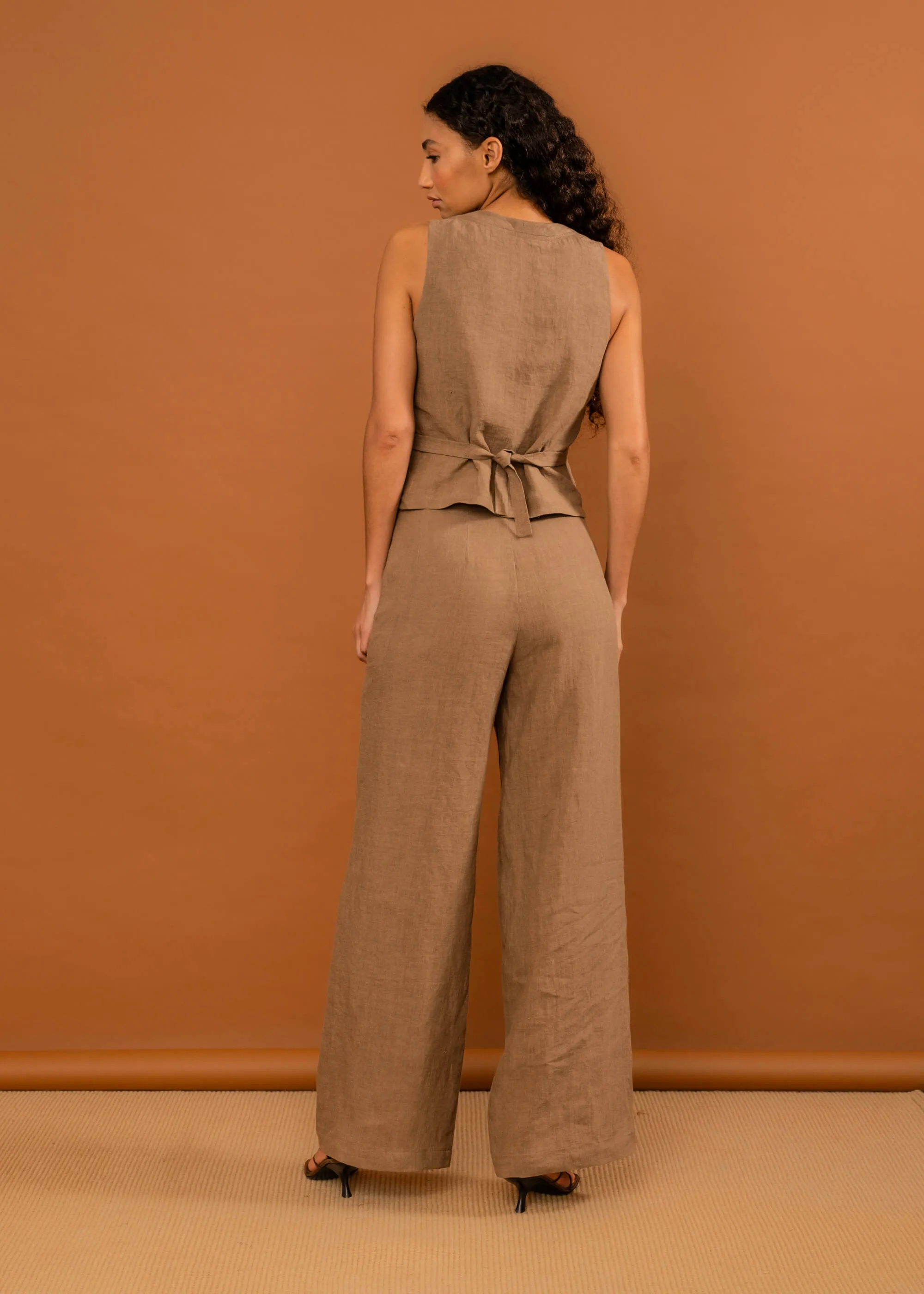 Holiday Trouser (Biscuit) sold by Penny Sage product image thumbnail 3