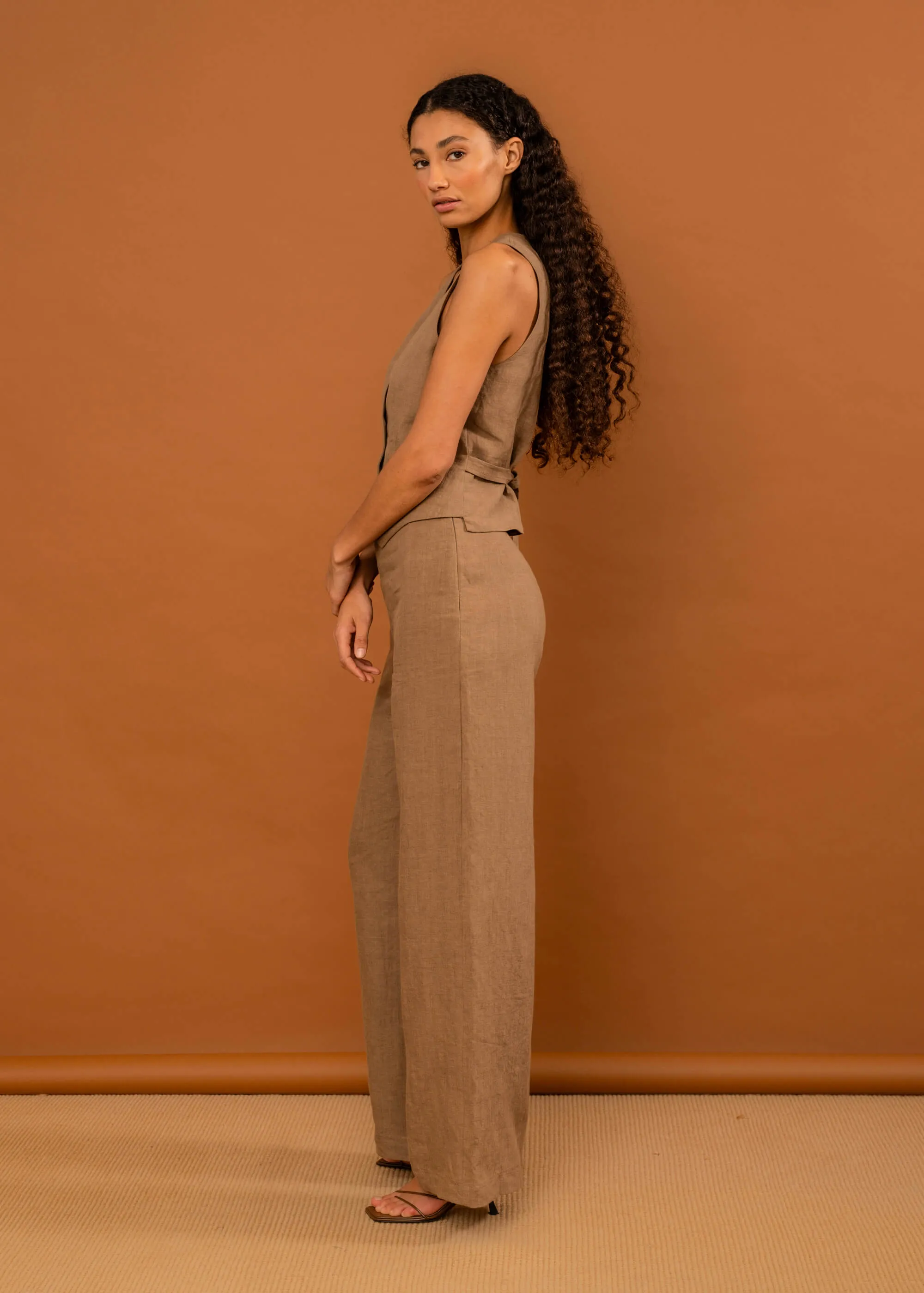 Holiday Trouser (Biscuit) sold by Penny Sage product image thumbnail 2