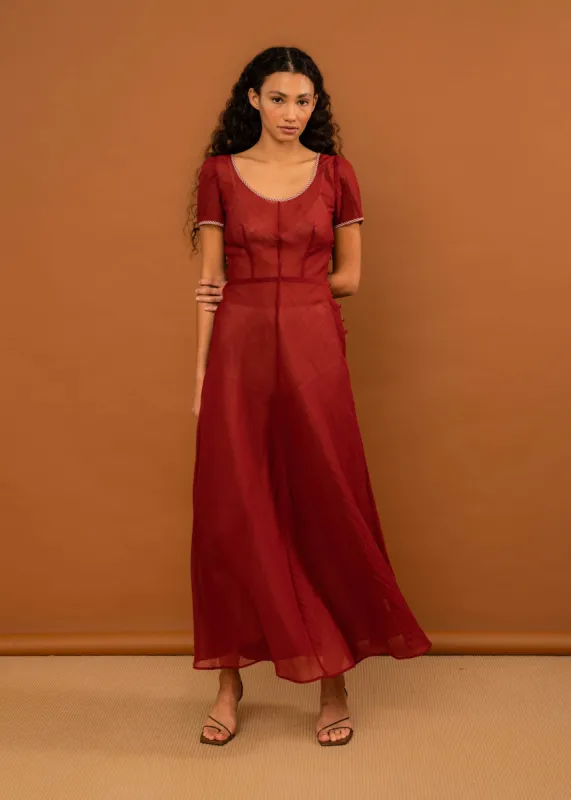 Margot Dress (Dahlia) sold by Penny Sage