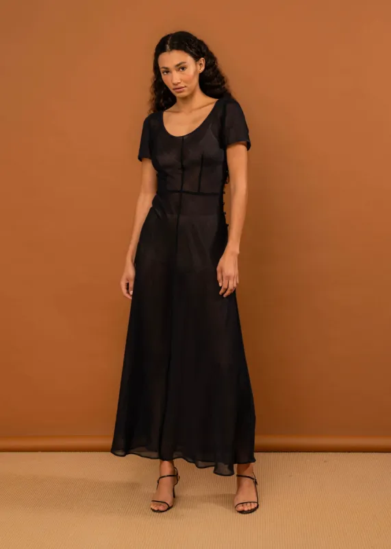 Margot Dress (Black) sold by Penny Sage