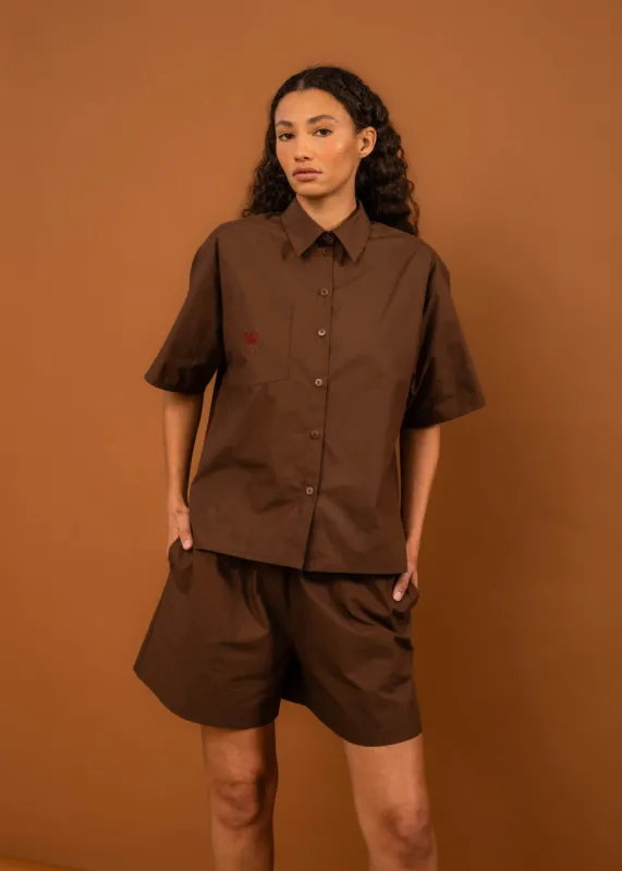 Coastal Shirt (Chocolate) sold by Penny Sage