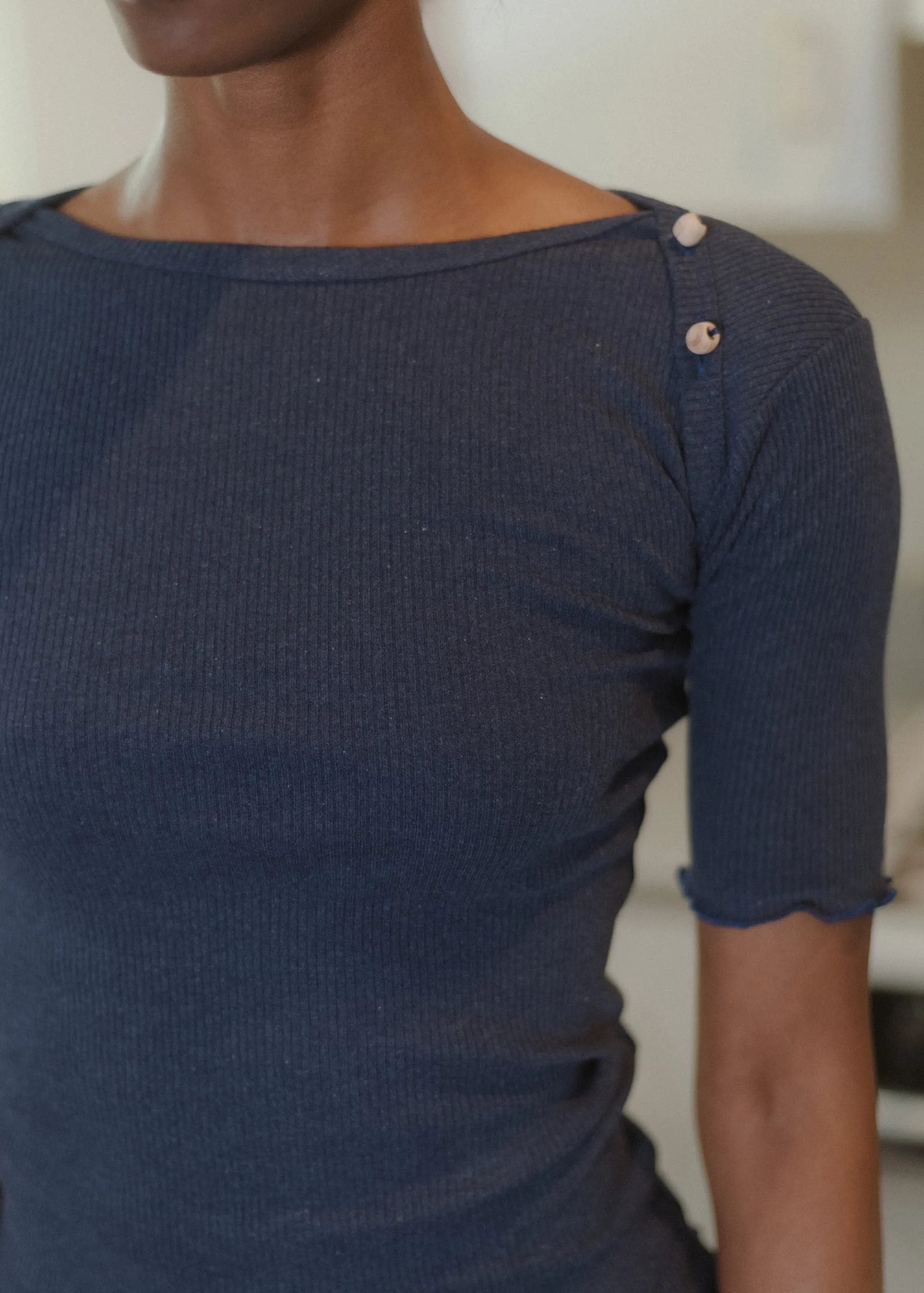 Baserange Disc Tee (Ampera Blue) sold by Penny Sage product image thumbnail 2