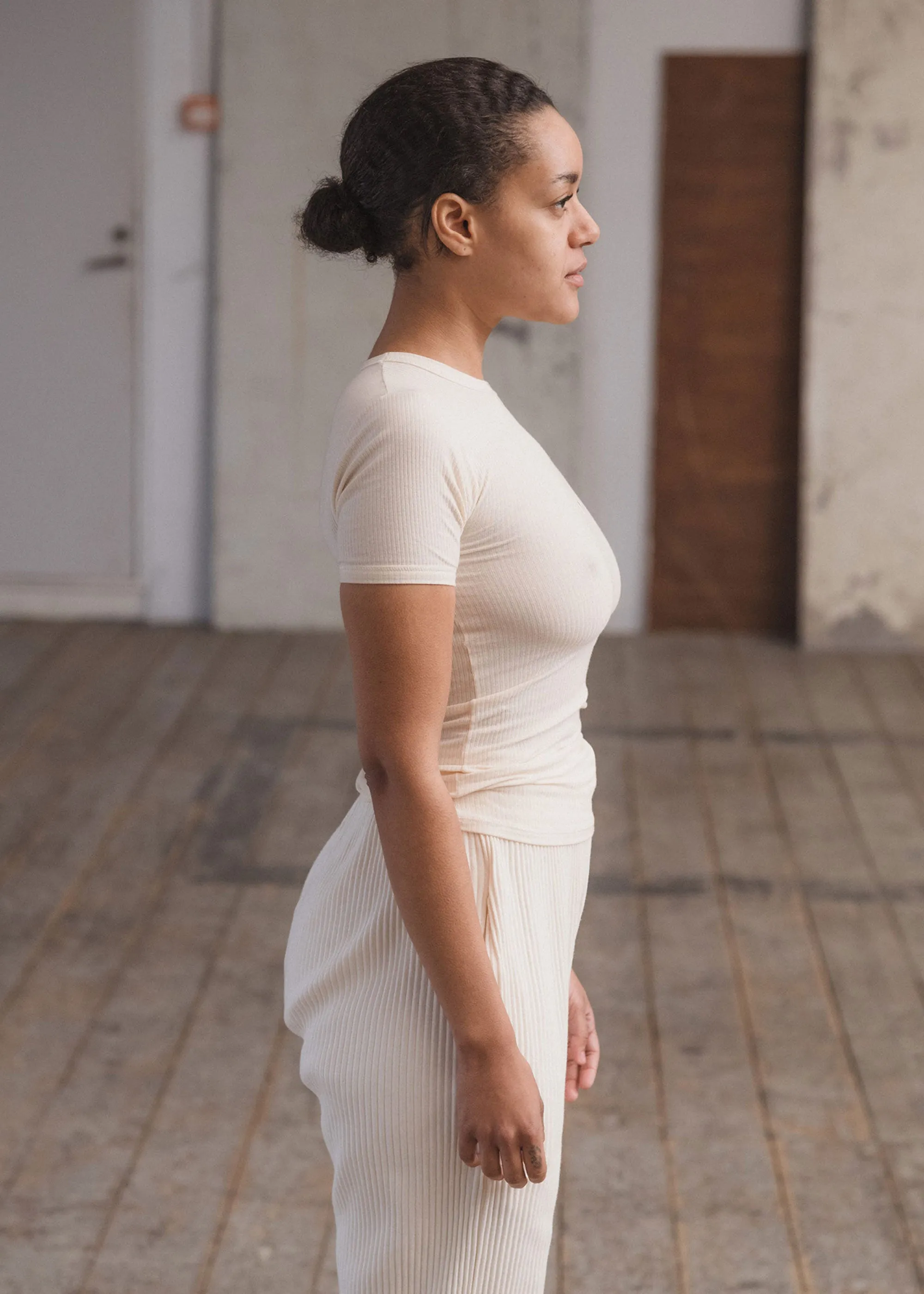 Baserange Heart Tee (Undyed) sold by Penny Sage product image thumbnail 3