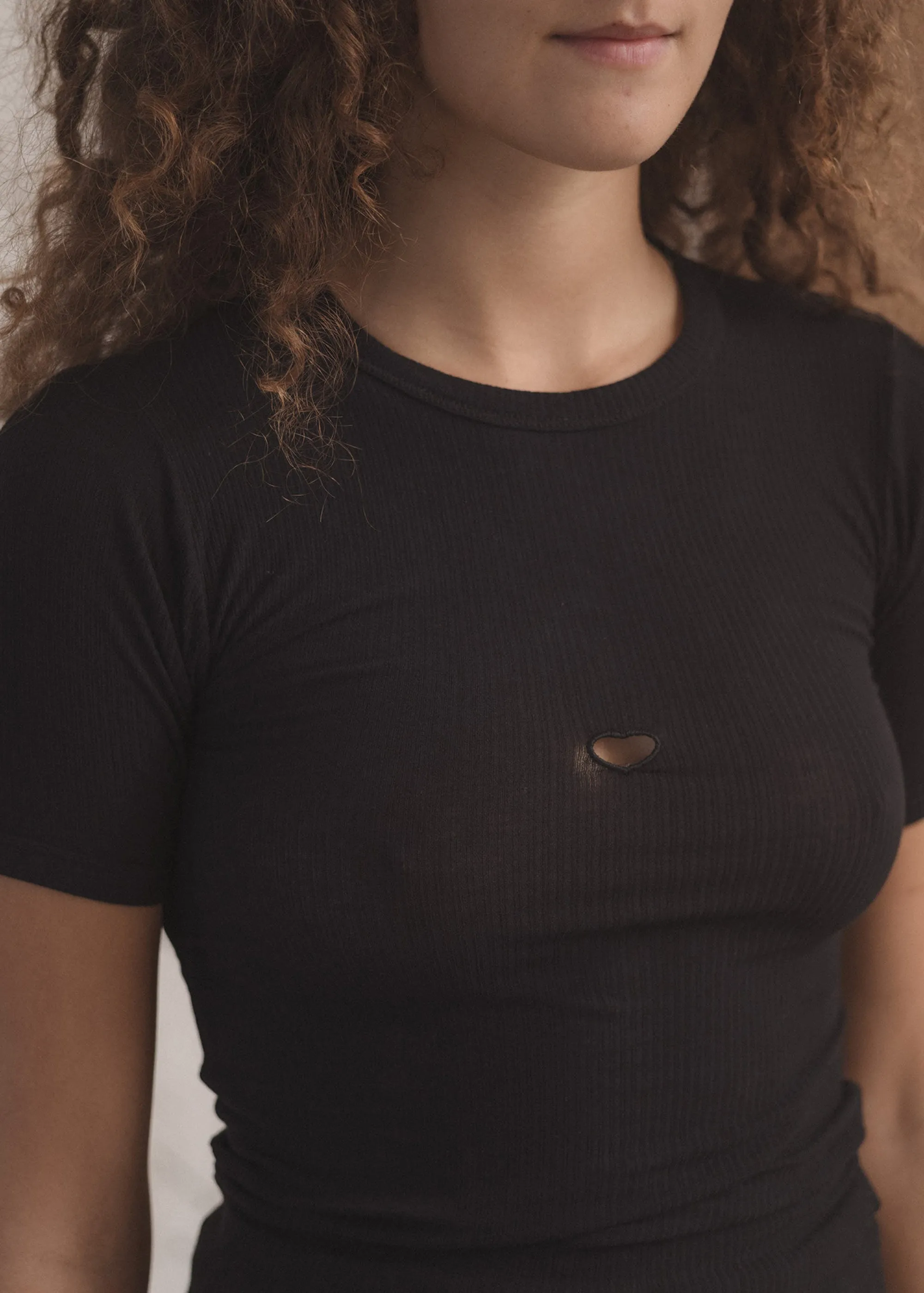 Baserange Heart Tee (Black) sold by Penny Sage product image thumbnail 2