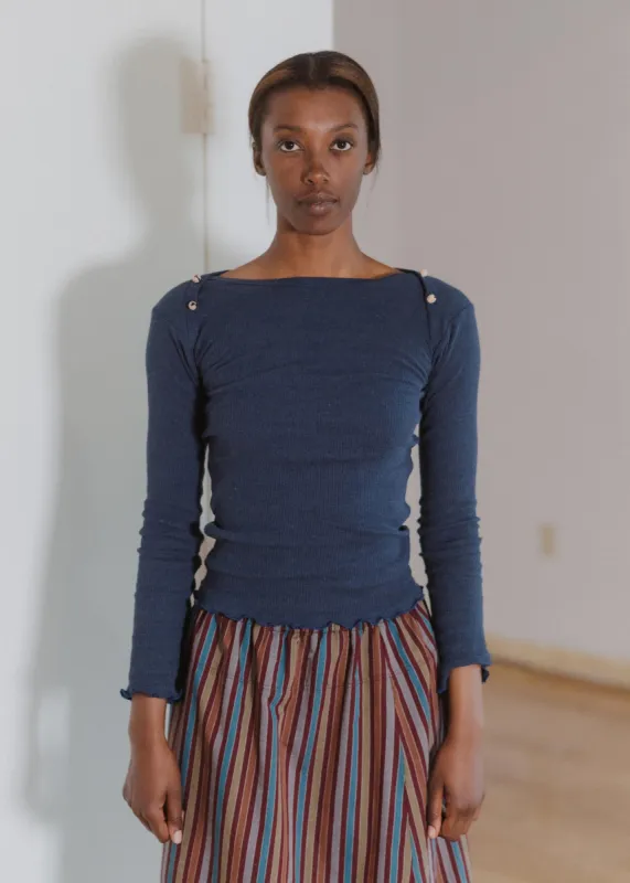 Baserange Disc Long Sleeve (Ampera Blue) sold by Penny Sage