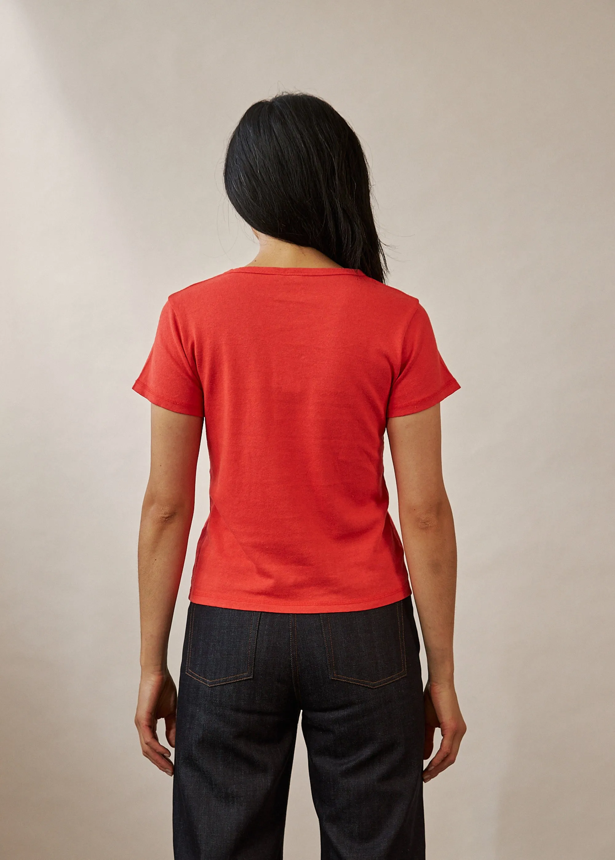 Buddy Mini Tee (Tomato) sold by Penny Sage product image thumbnail 5