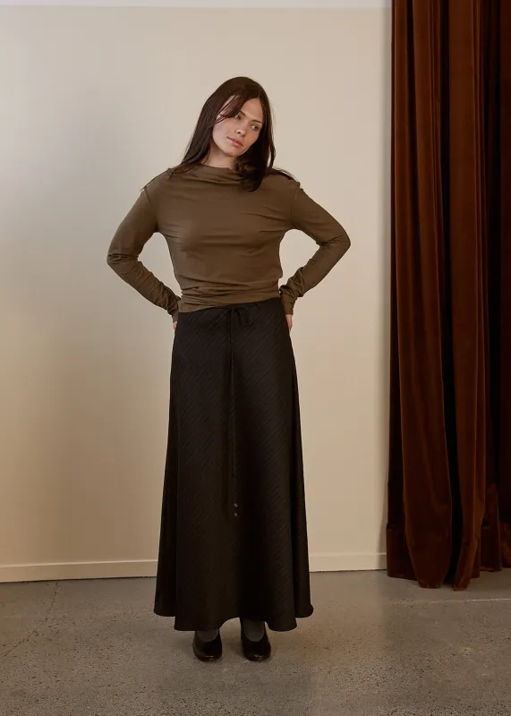 Charmed Skirt (Chalk Stripe) sold by Penny Sage