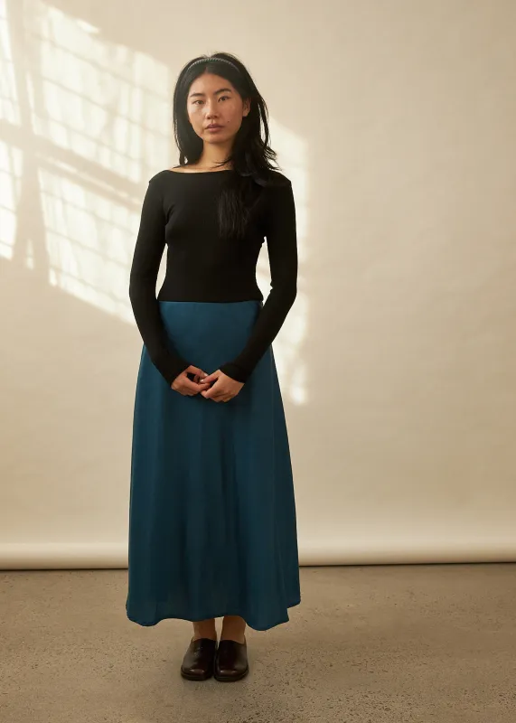 Ballerine dress (Bleu Sarcelle) sold by Penny Sage