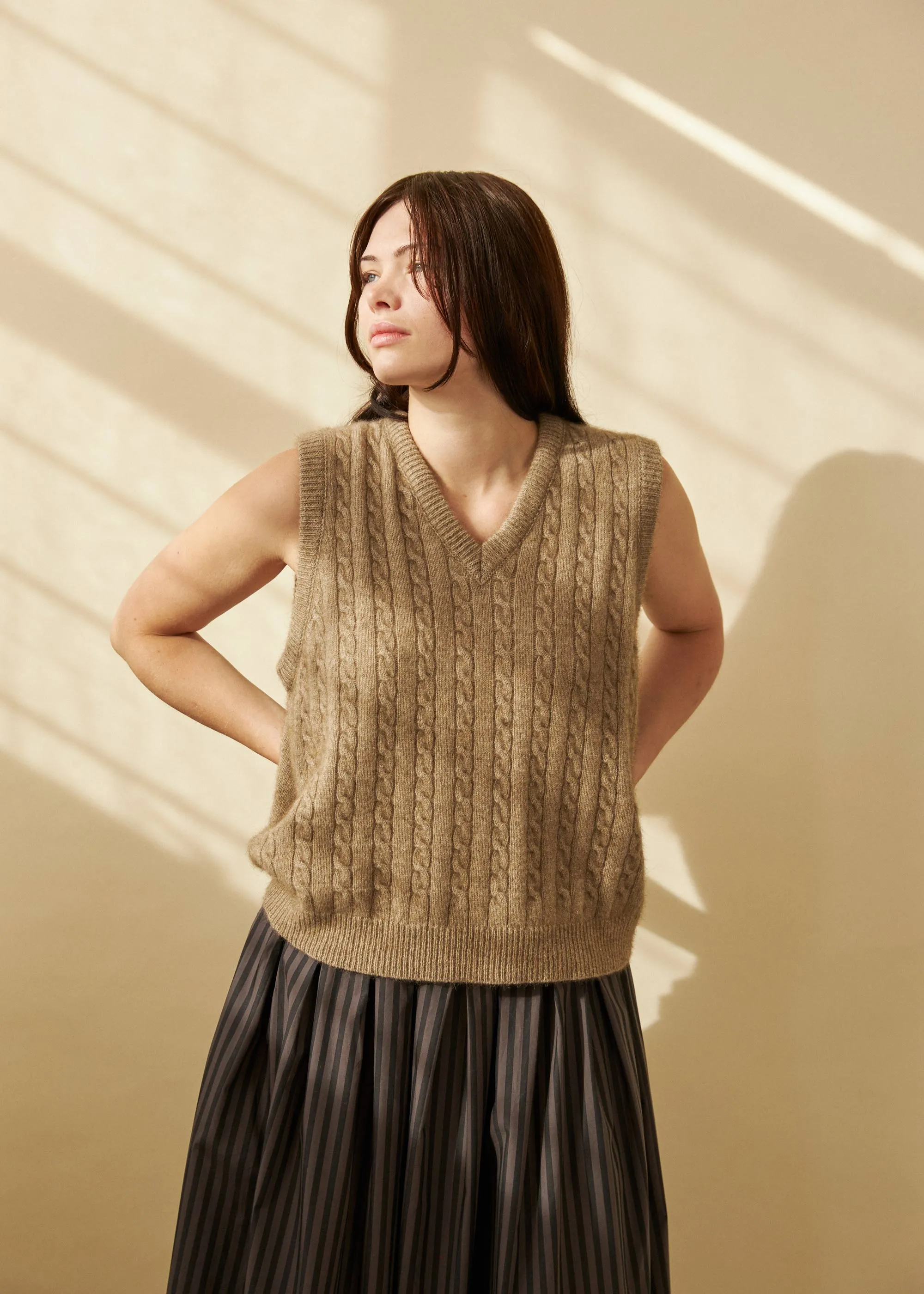 Harvest Vest (Natural) sold by Penny Sage product image thumbnail 2
