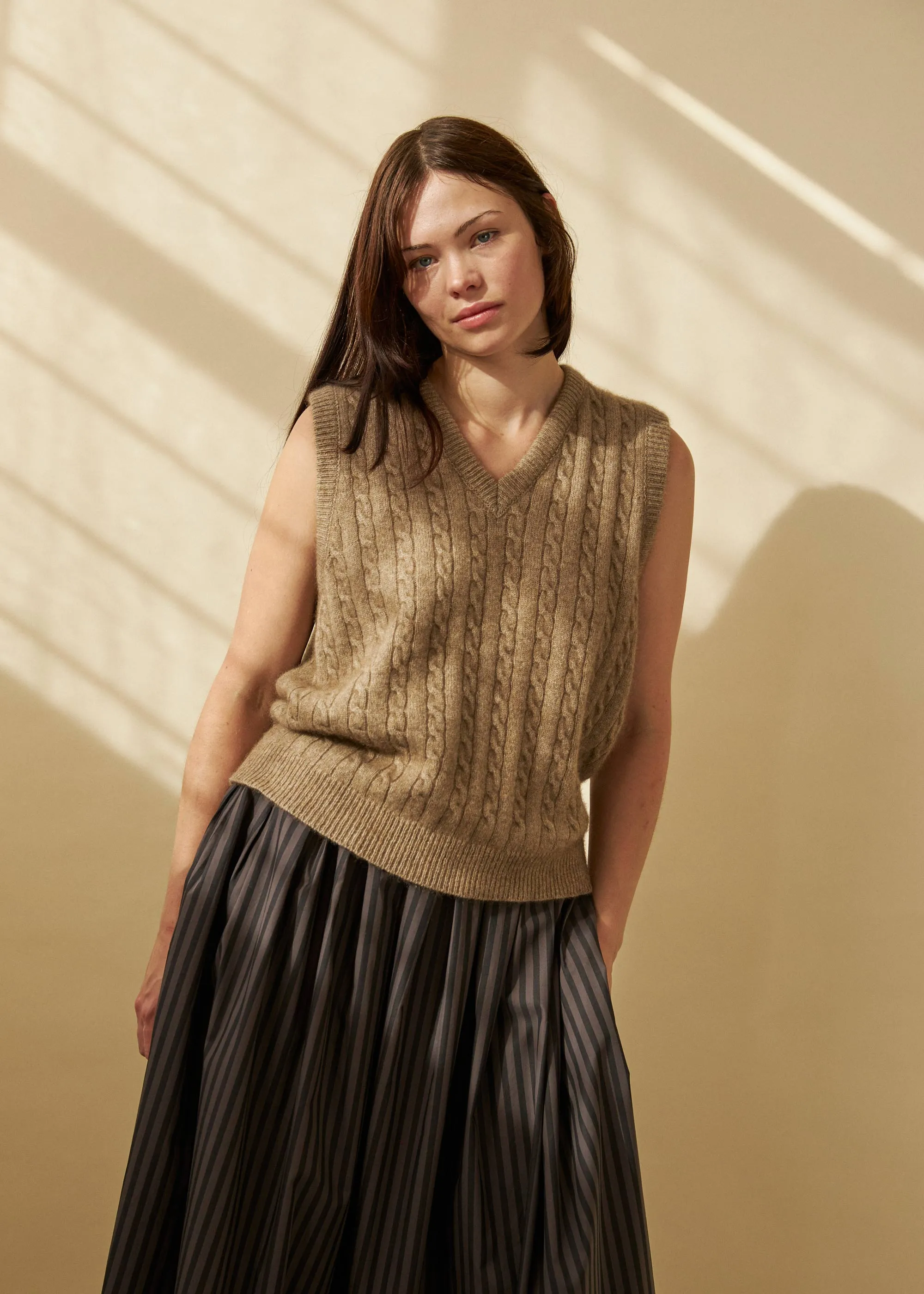 Harvest Vest (Natural) sold by Penny Sage