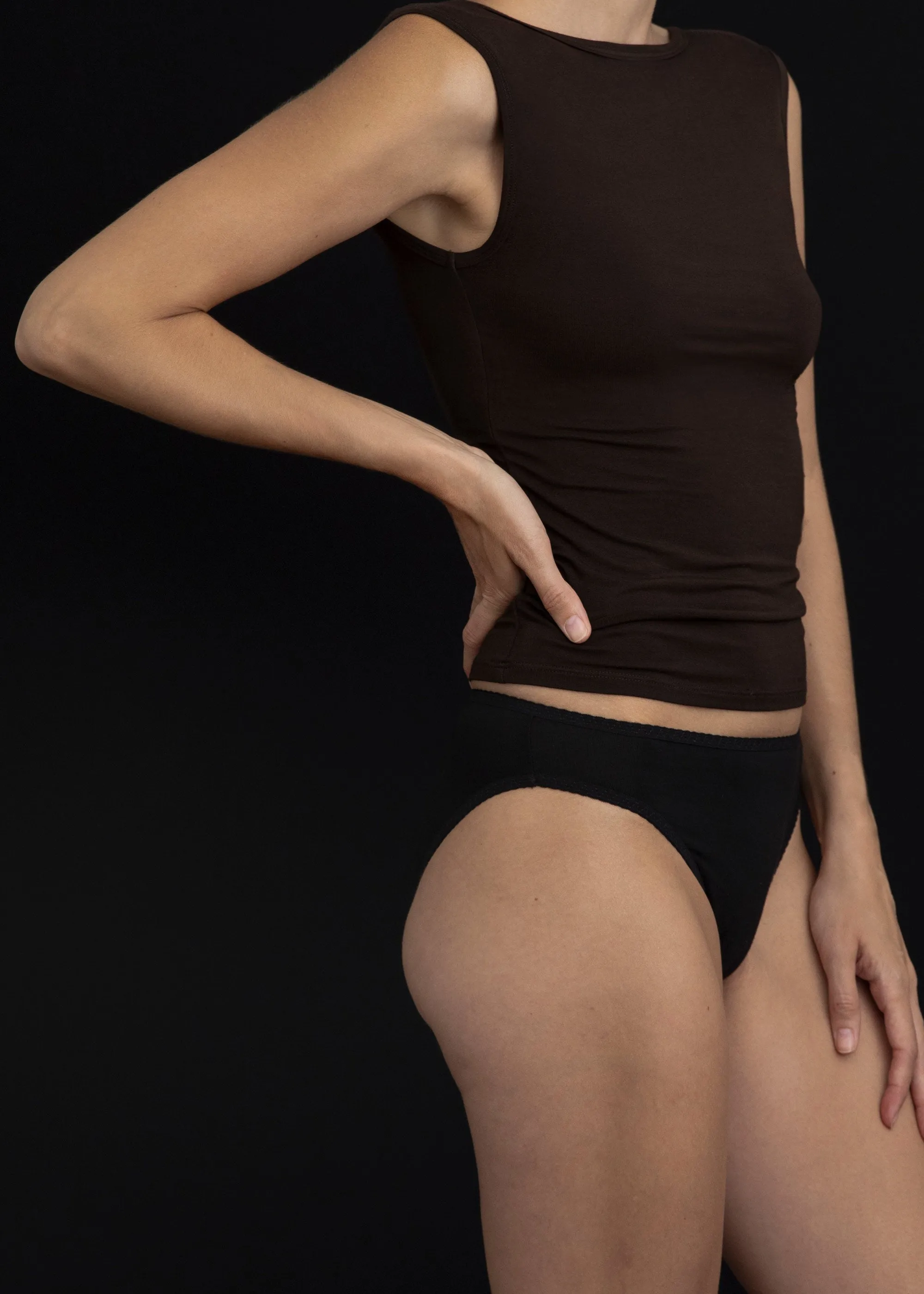 Kye Intimates Recline Bateau Sleeveless (Espresso) sold by Penny Sage product image thumbnail 2