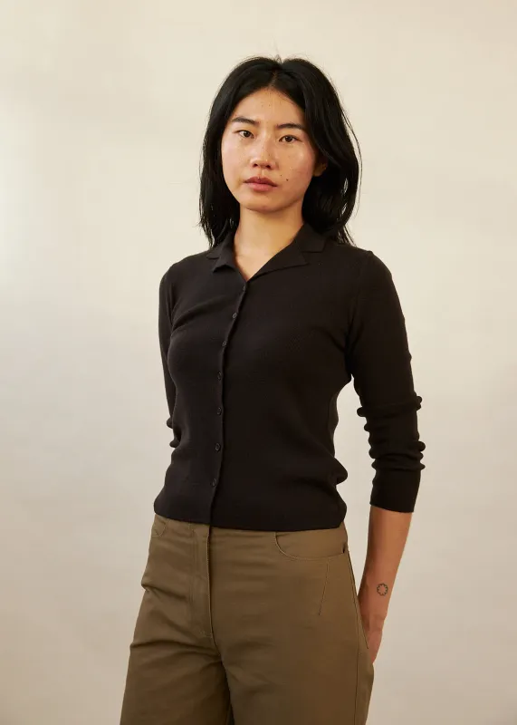 Millie Cardigan (Molasses) sold by Penny Sage