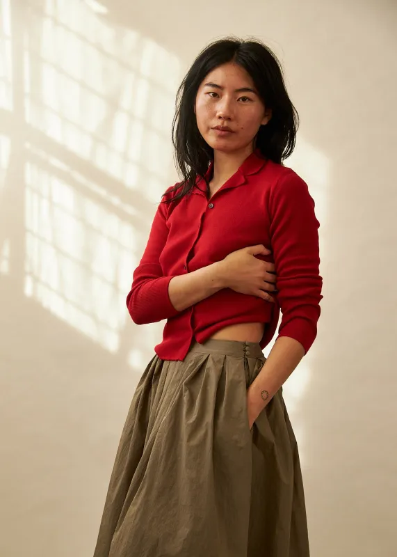 Millie Cardigan (Scarlet) sold by Penny Sage