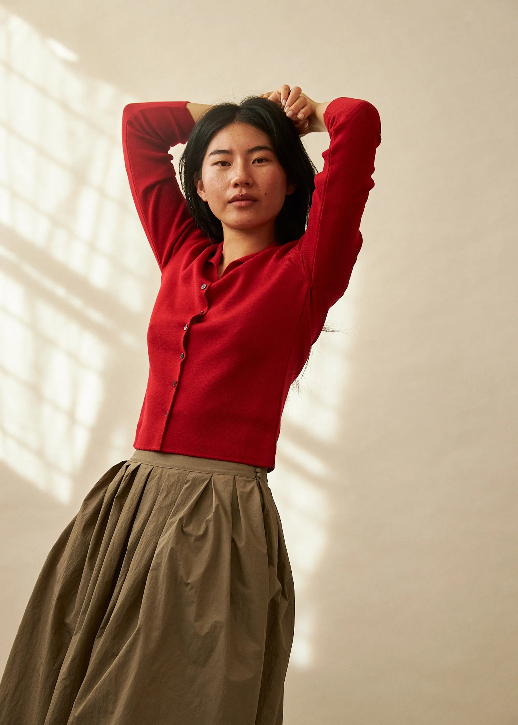 Millie Cardigan (Scarlet) sold by Penny Sage product image thumbnail 2