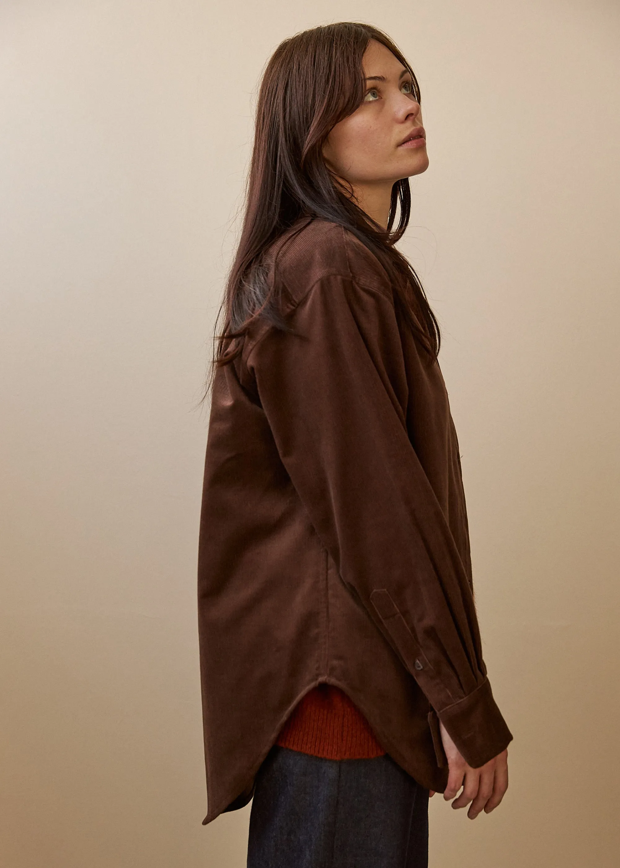 Maryse Shirt (Cocoa) sold by Penny Sage product image thumbnail 5