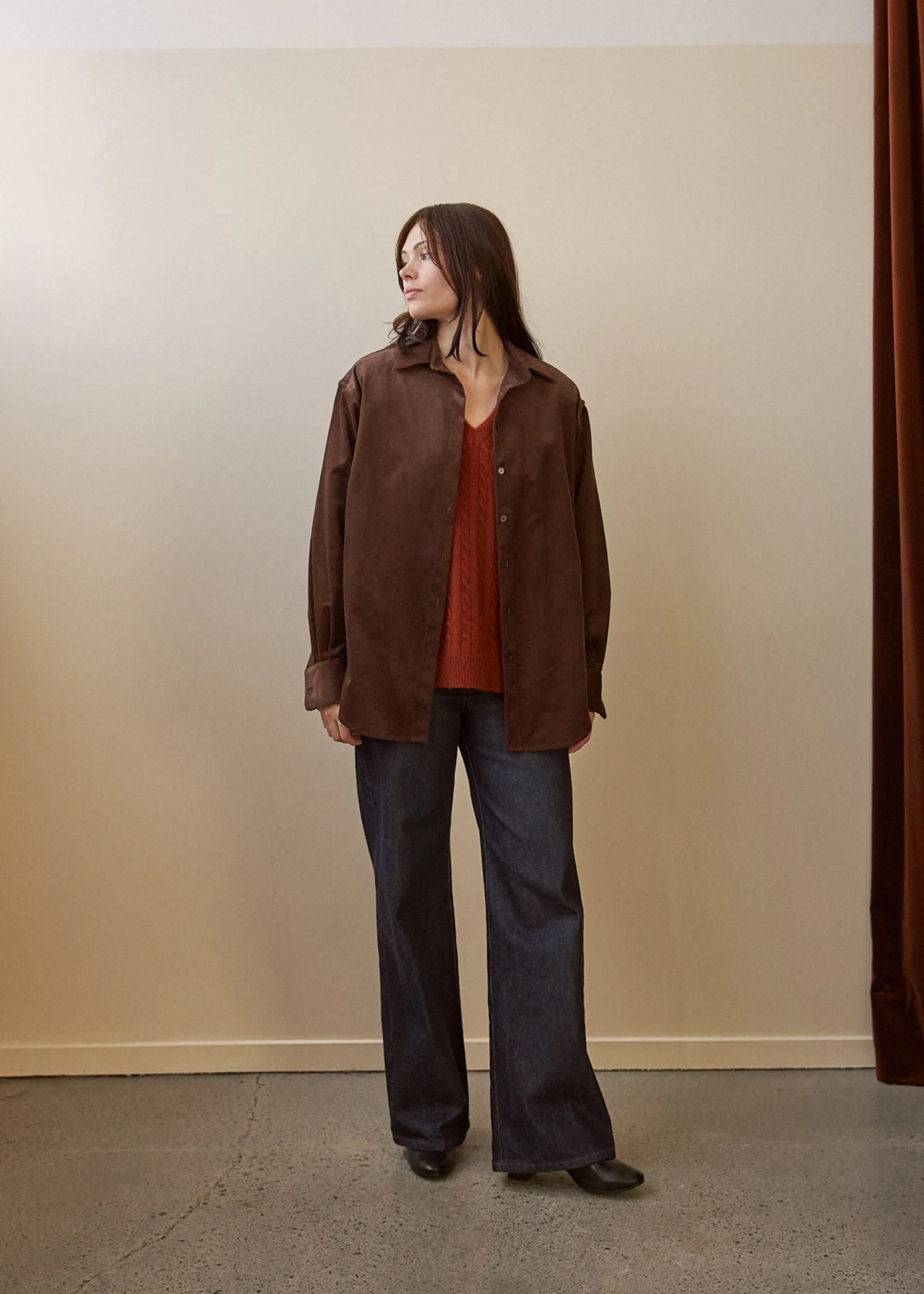 Maryse Shirt (Cocoa) sold by Penny Sage product image thumbnail 2