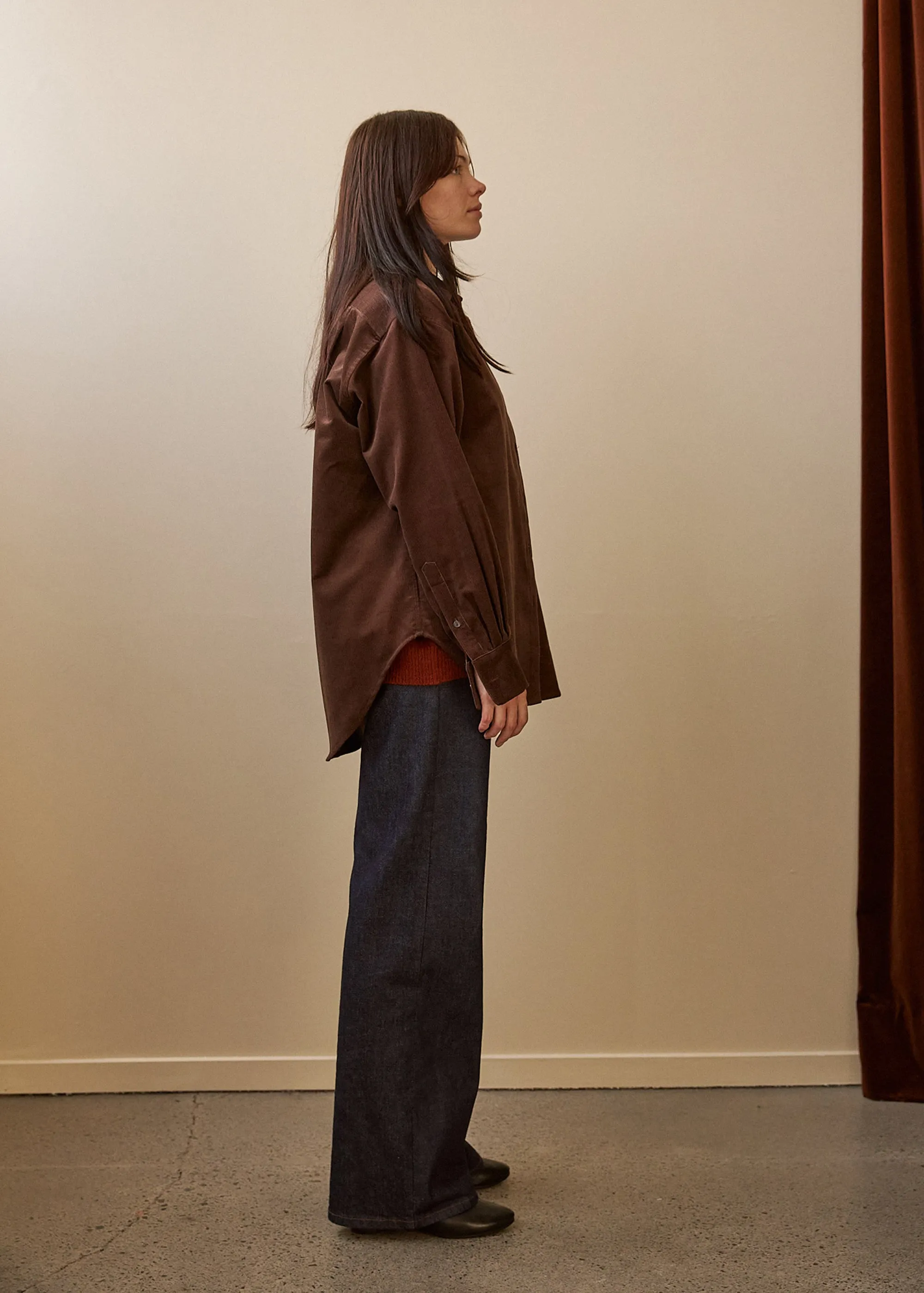 Maryse Shirt (Cocoa) sold by Penny Sage product image thumbnail 3