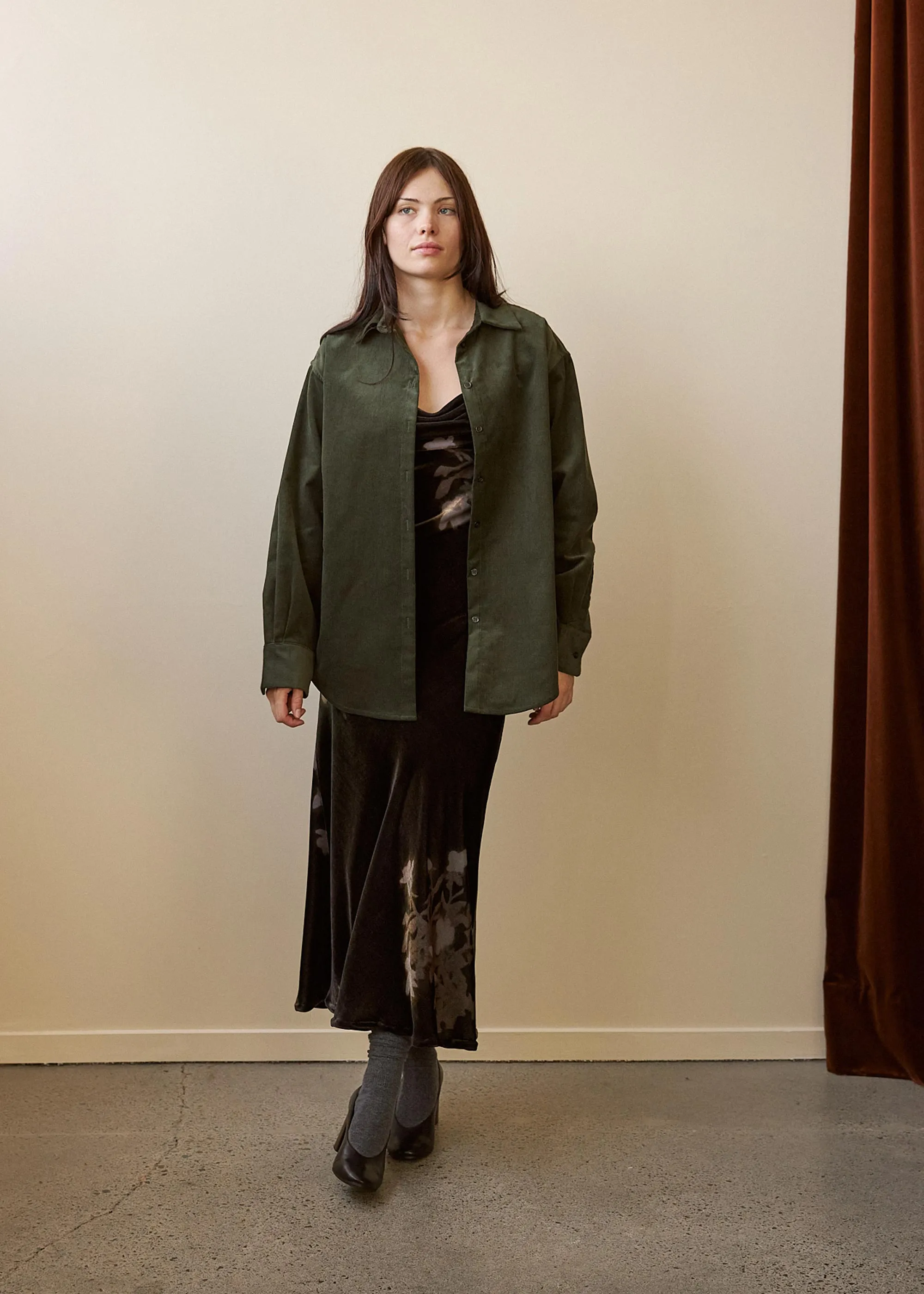 Maryse Shirt (Dark Forest) sold by Penny Sage product image thumbnail 5