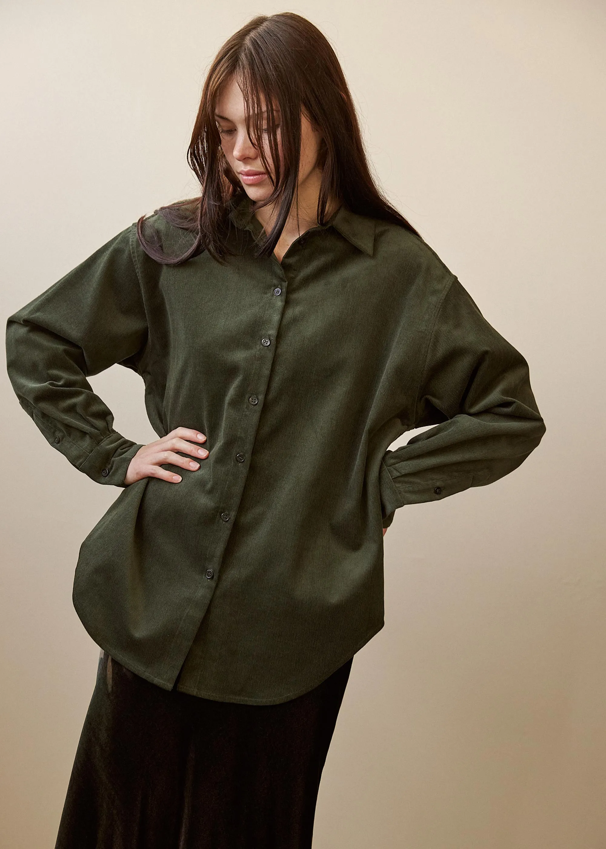 Maryse Shirt (Dark Forest) sold by Penny Sage product image thumbnail 3