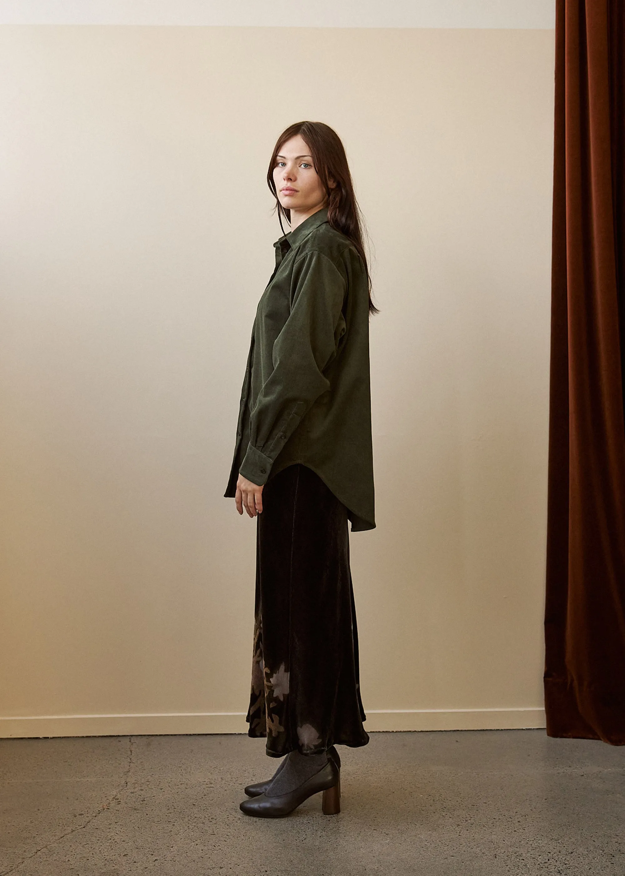 Maryse Shirt (Dark Forest) sold by Penny Sage product image thumbnail 4