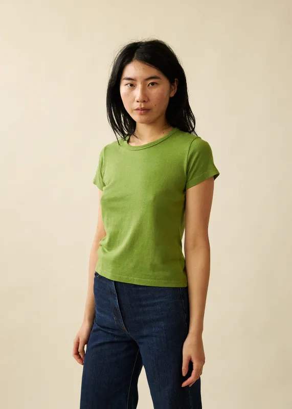 Buddy Mini Tee (Moss) sold by Penny Sage