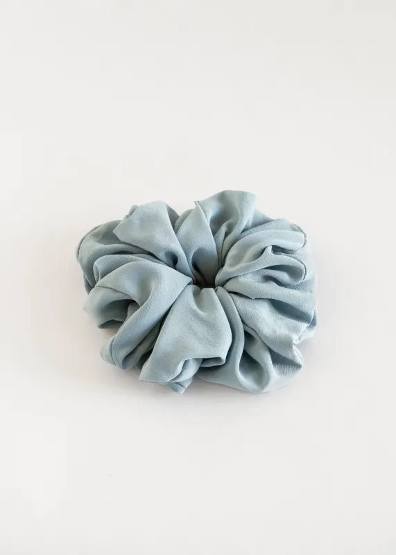 Silk Scrunchie (Powder Blue) sold by Penny Sage