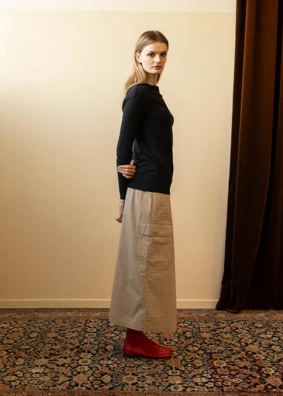 Leila Skirt Pumice (Sample) sold by Penny Sage