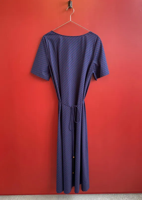 Tempo Dress Plum Stripe (Second) sold by Penny Sage