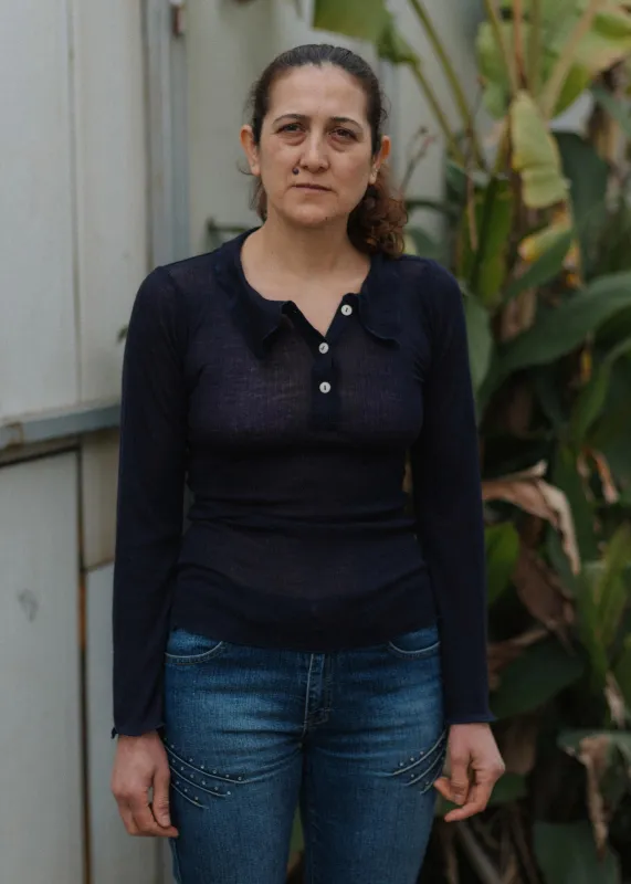 Baserange Dual Long Sleeve (Murano Navy) sold by Penny Sage