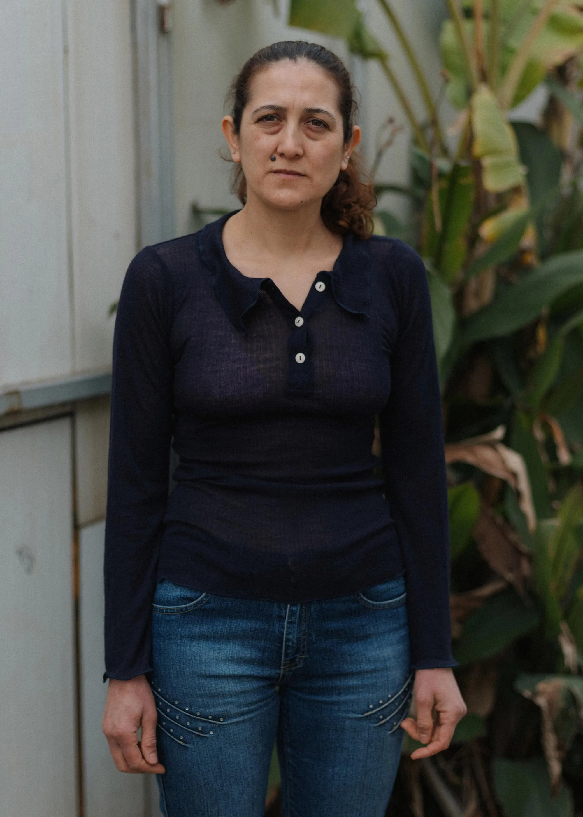 Baserange Dual Long Sleeve (Murano Navy) sold by Penny Sage